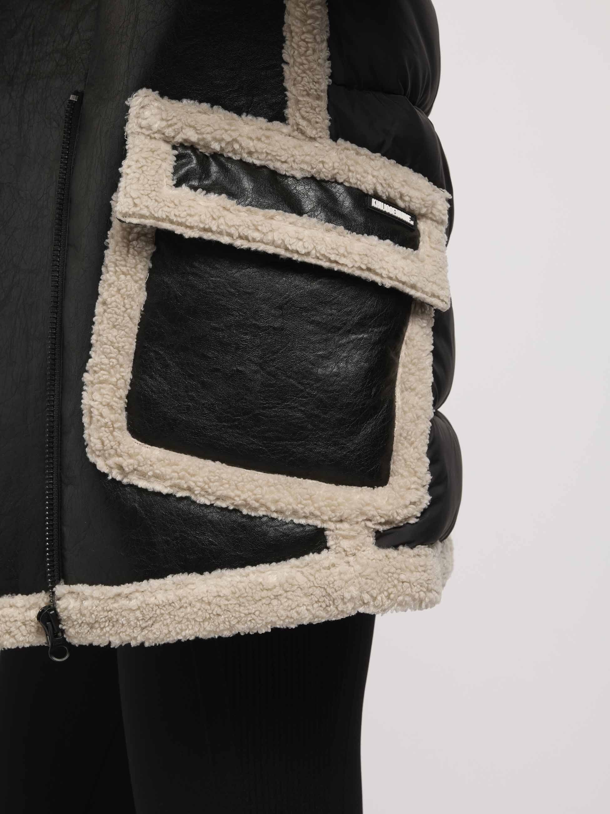 khujo Lederimitatjacke »KATY«, mit Kapuze