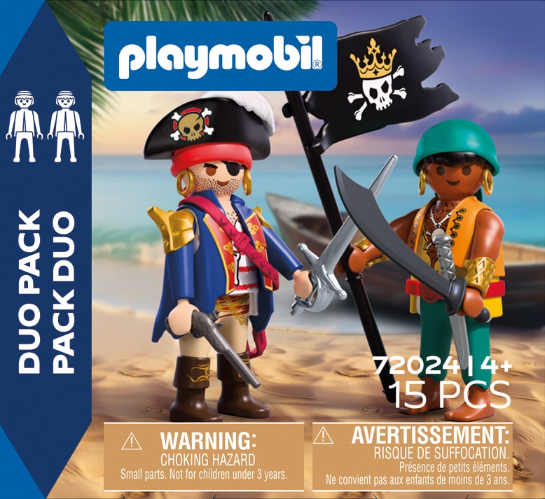 Playmobil® Konstruktions-Spielset »DuoPack Piraten (72024), Pirates«