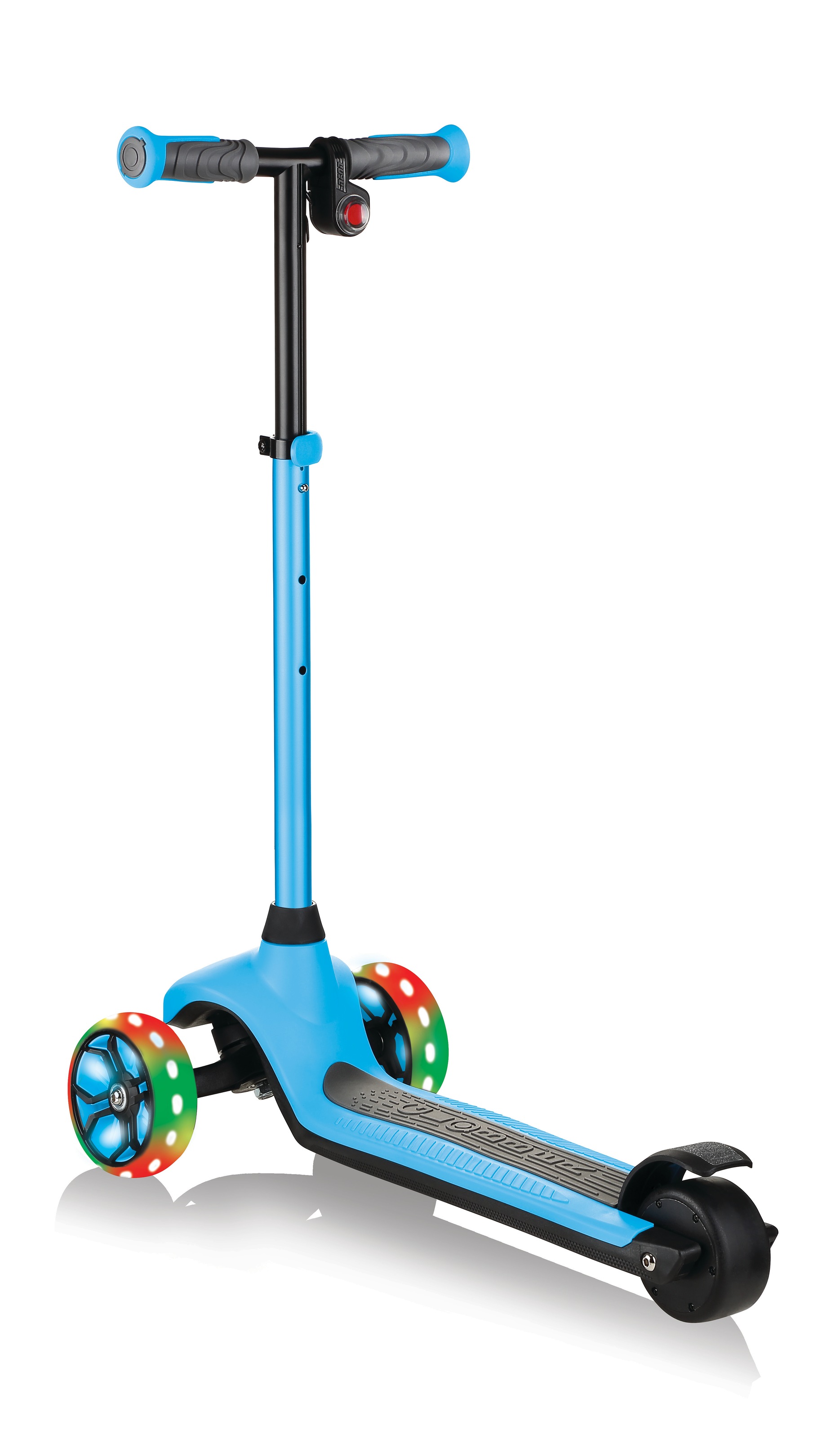 Globber E-Scooter »ONE K E-MOTION 4 PLUS, mit Leuchtrollen« 10 km/h