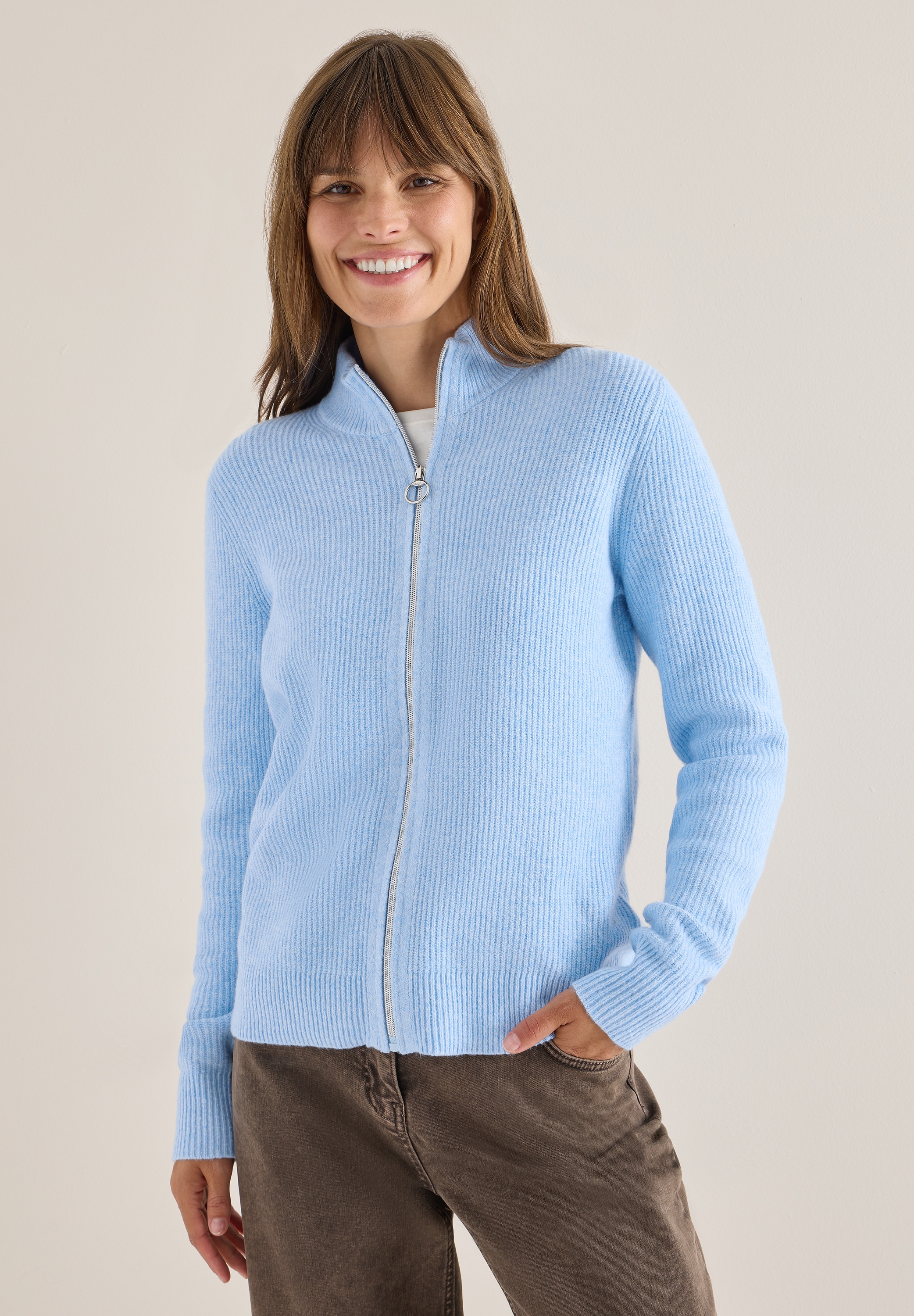 Cecil Cardigan, mit Zipper günstig online kaufen