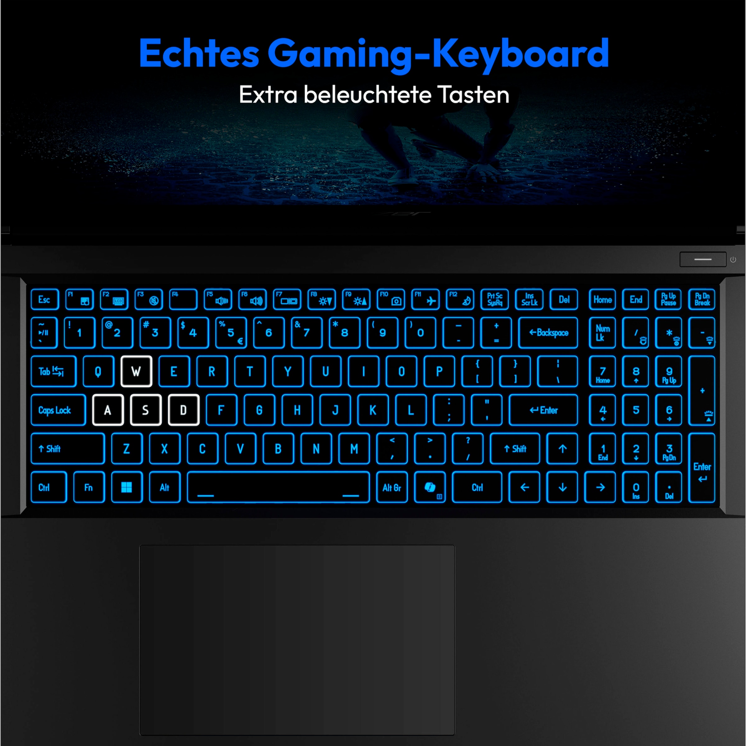 Medion® Gaming-Notebook »ERAZER Defender P50i (MD62678)«, 43,9 cm, / 17,3 Zoll, Intel, Core i7, GeForce RTX 4060, 1000 GB SSD