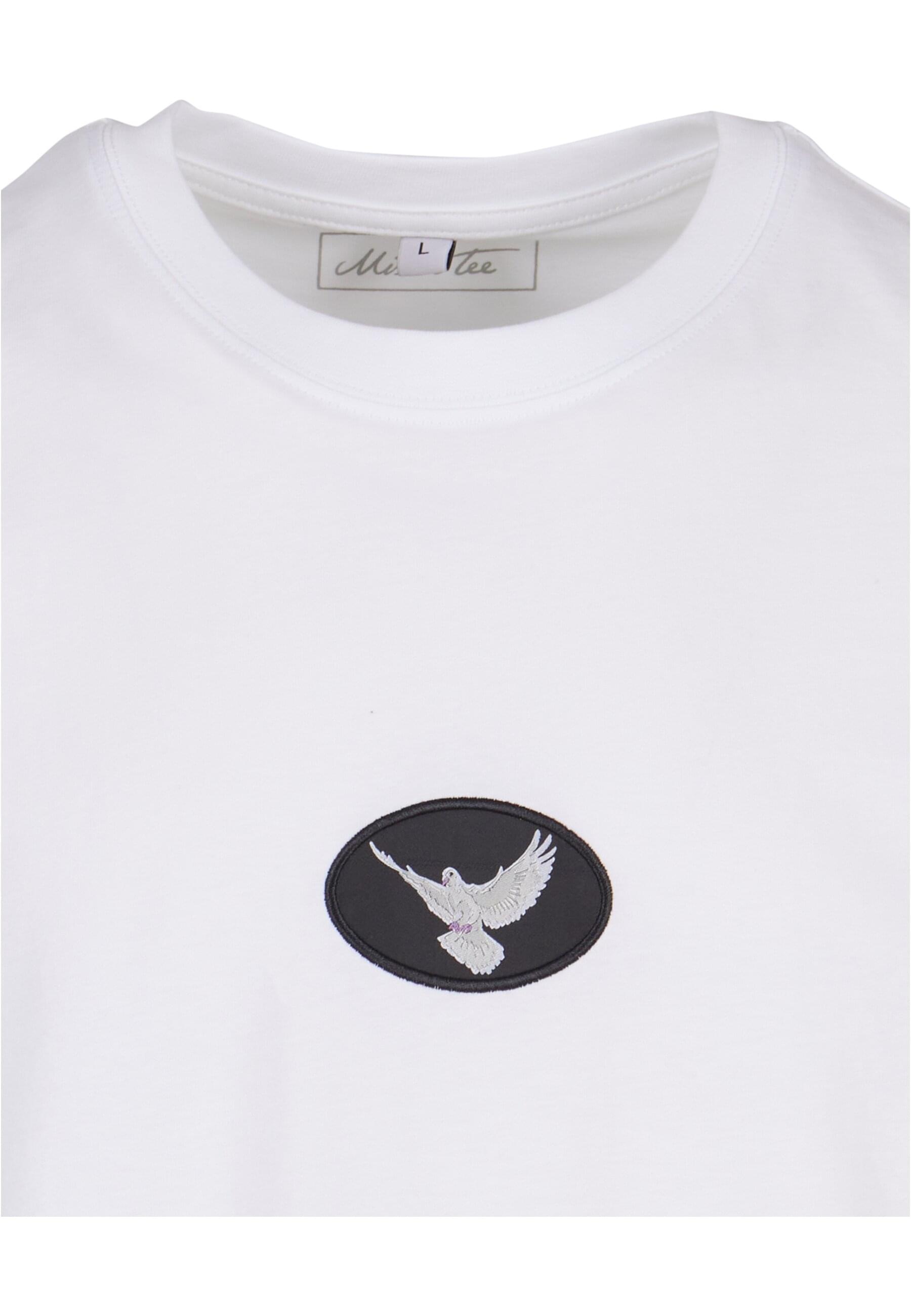 MisterTee Kurzarmshirt »MisterTee Herren Dove Patch Tee«, (1 tlg.)