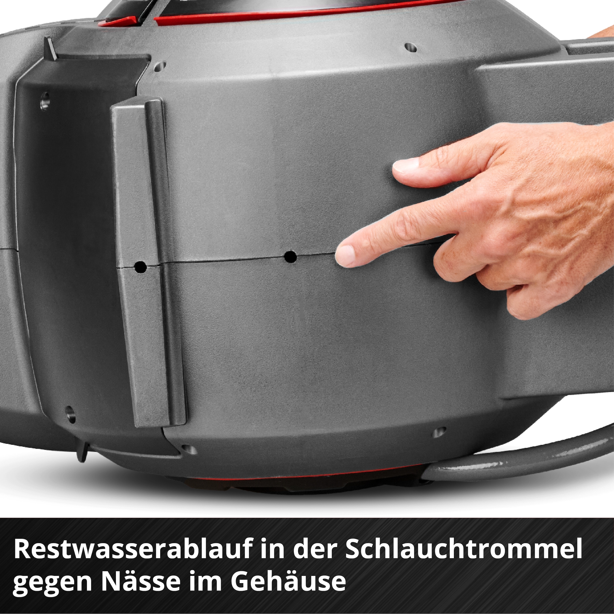 Einhell Schlauchtrommel »»GE-HR 18/30-1 Li-Solo««, (1 tlg.), ohne Akku, ohne Ladegerät