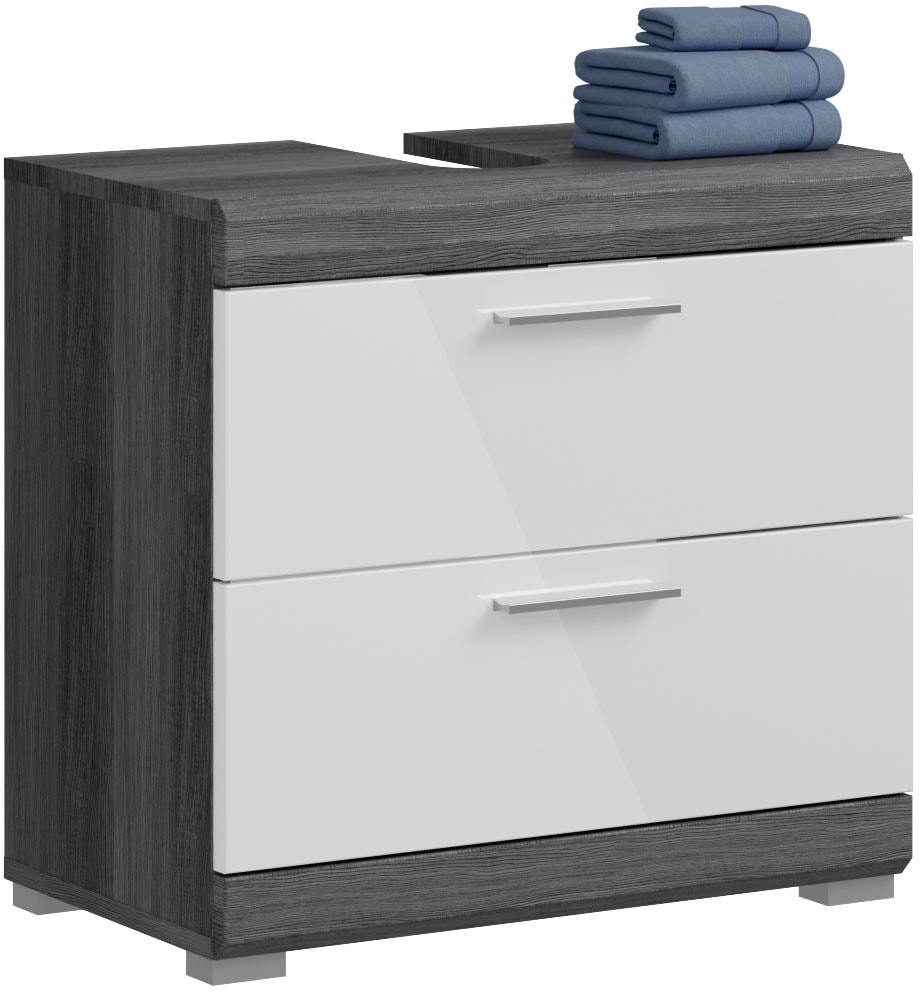 INOSIGN Waschbeckenunterschrank »Siena«, Badmöbel Badschrank, 2 Schubkästen, Breite 60 cm