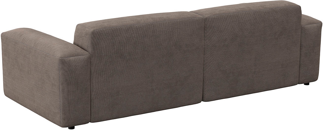 FLEXLUX 3-Sitzer »Lucera Sofa, super bequem durch hochwertigen Sitzaufbau mit Kaltschaum«, modern & anschmiegsam, Designsofa