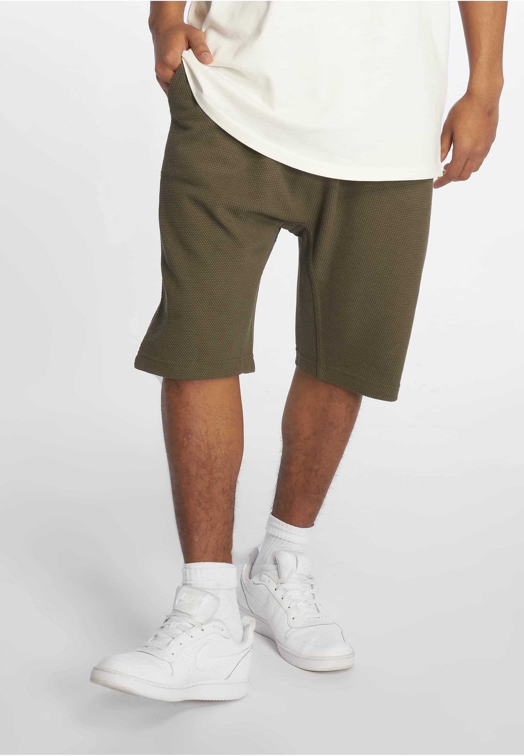DEF Stoffhose »DEF Herren DEF Hoku Shorts Black«, (1 tlg.)