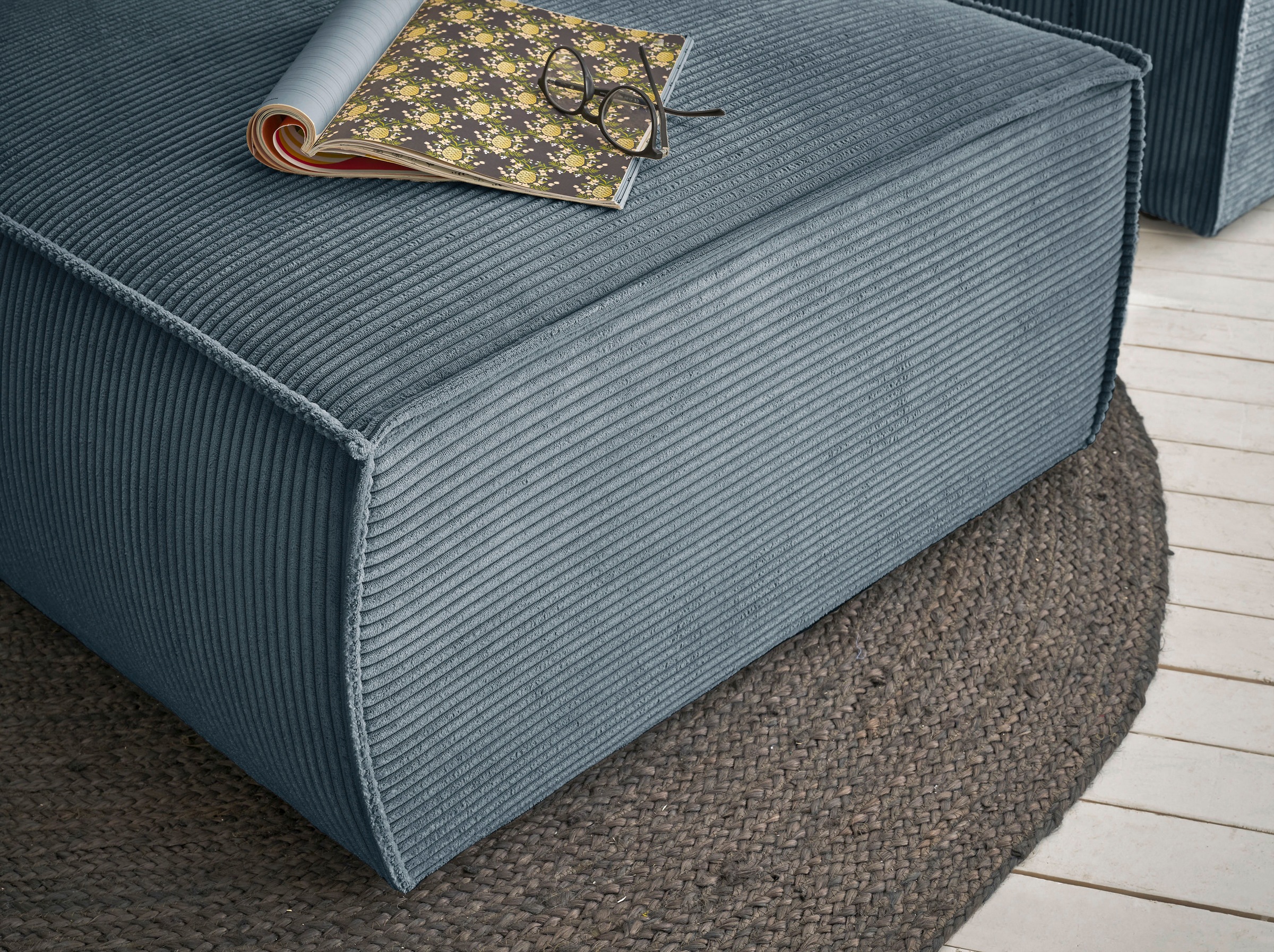 Home affaire Hocker »SHERWOOD« Hocker quadratisch, ideale Ergänzung zum Loveseat SHERWOOD