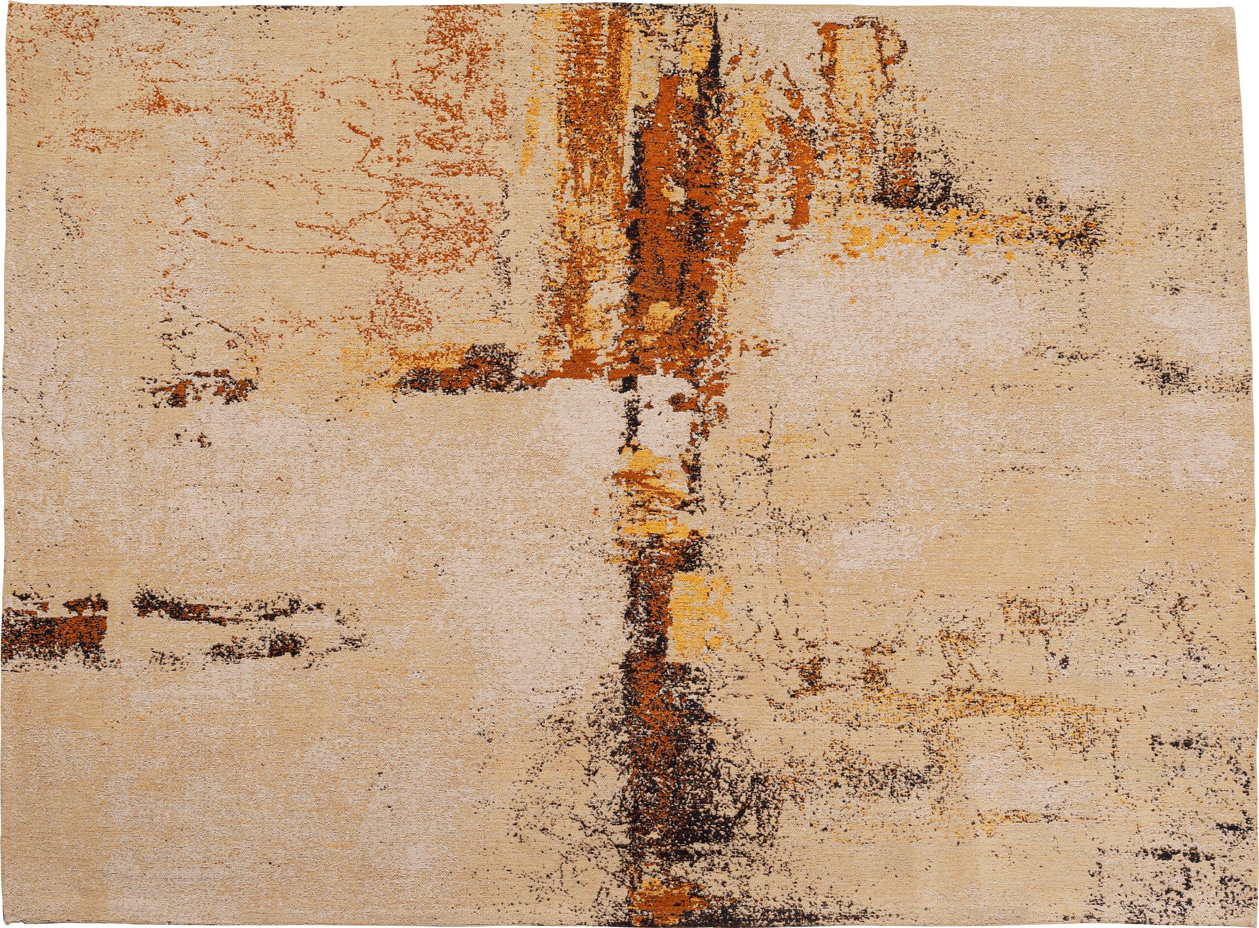 Kare Design Teppich "Dust Gold 170x240cm" rechteckig 1 mm Höhe