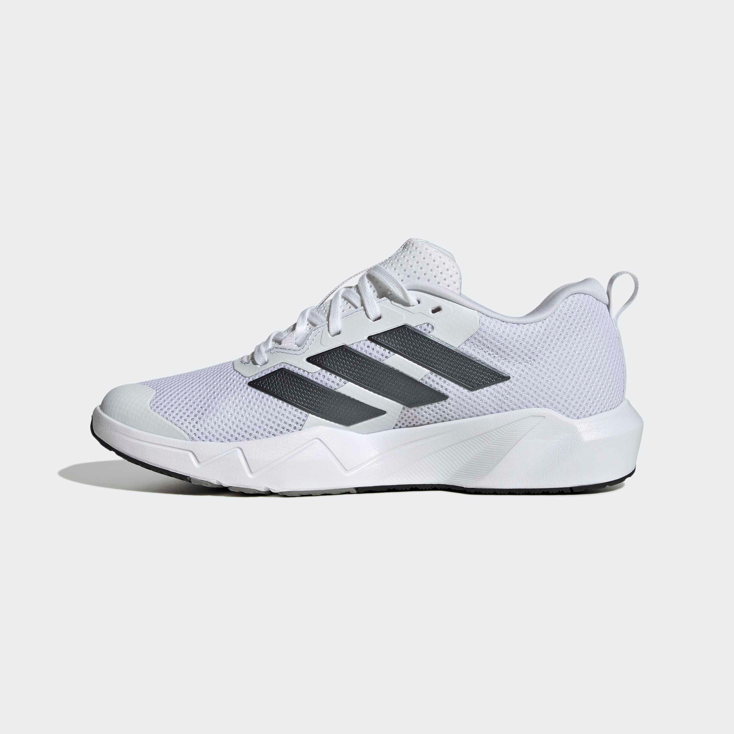 Trainingsschuh ADIDAS PERFORMANCE "RAPIDMOVE GO TRAINER", Herren, Gr. 46, cloud weiß, core schwarz, iron metallic, Textil, Schuhe 2