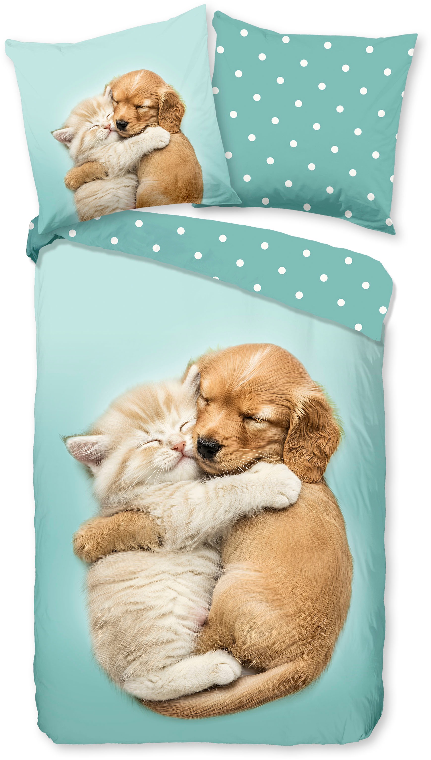 good morning Kinderbettwäsche "Paxy" 2 Stk. Baumwolle, Renforcé, Wendeoptik günstig online kaufen