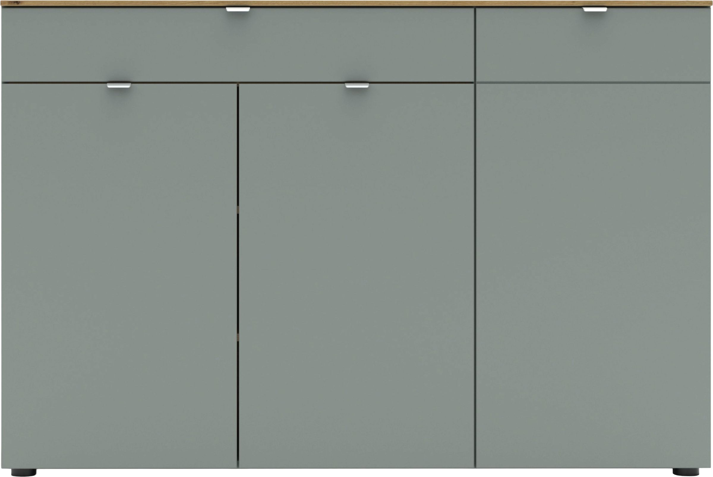 Innostyle Kommode »BARI Kommode, BxHxT 150x101x41 cm« 1 Stk. tlg. 3 türig, 1 Schublade, Fuß-Set bestellbar, Soft-Close