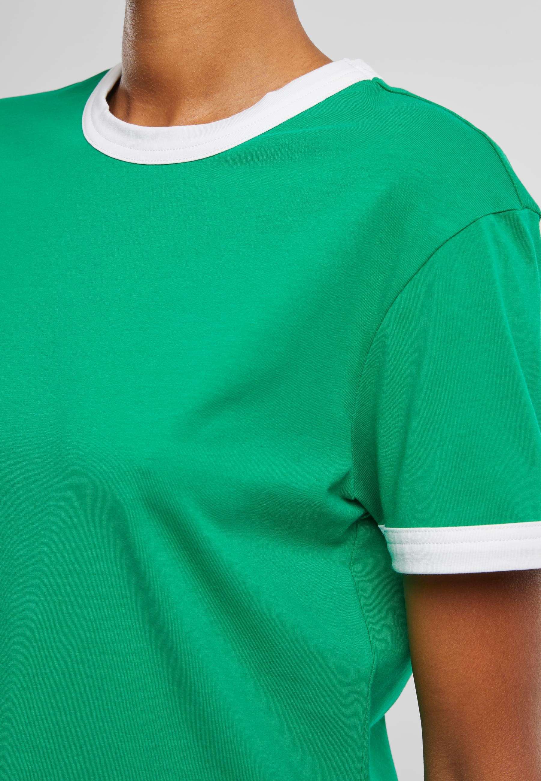 URBAN CLASSICS T-Shirt »Urban Classics Ladies Contrast Retro T-Shirt«, (1 tlg.)