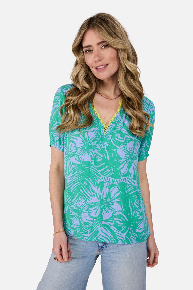 Lieblingsstück Klassische Bluse "EleaL" aus 100% Viskose günstig online kaufen