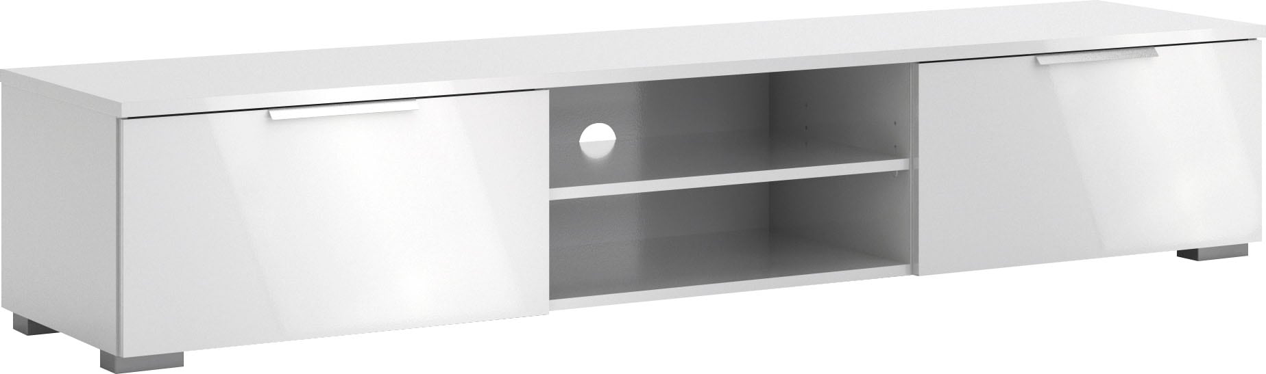 INOSIGN TV-Board »Match, TV-Möbel, Fernsehtisch, TV-Unit, Media-Möbel, Sideboard,«, mit 2 Schubladen und 1 offenen Fach, Breite 172,7 cm, Höhe 33 cm