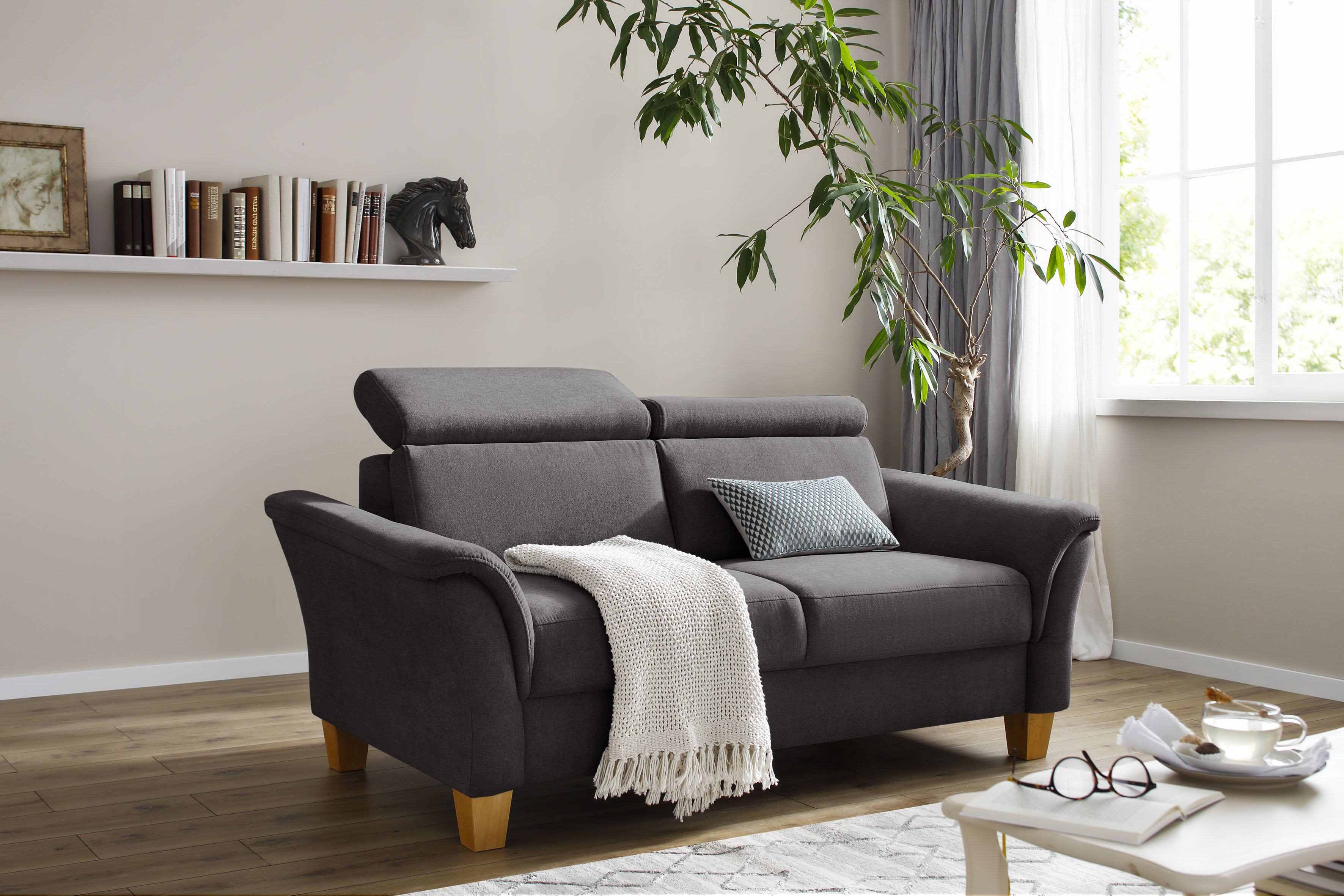 OTTO home 2,5-Sitzer "Conville" inkl. Kopfteilverstellung