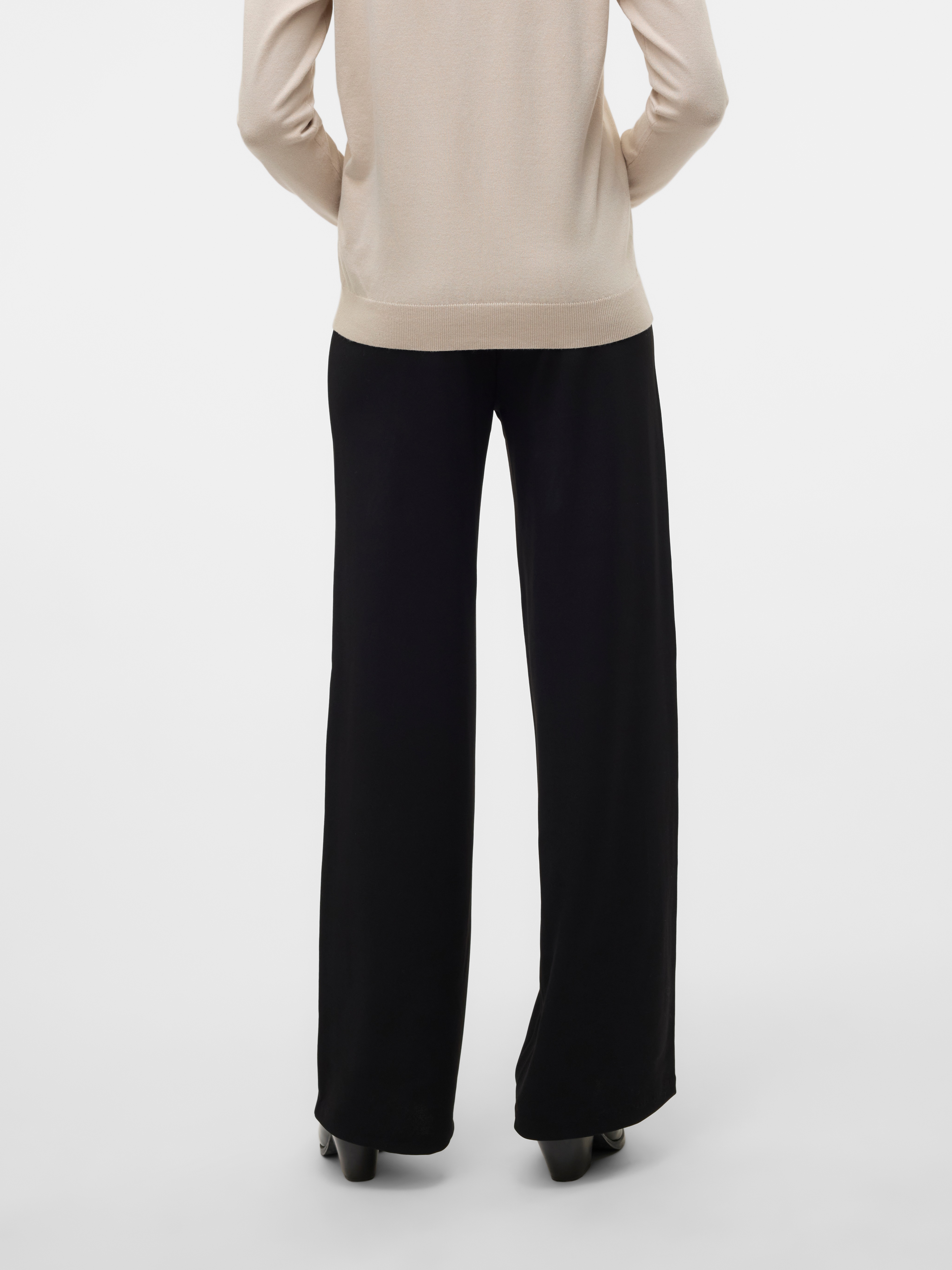 Thumbnail - Vero Moda Schlupfhose "VMBERLIN ZAMIRA MW WIDE PANT NOOS" mit Stretch