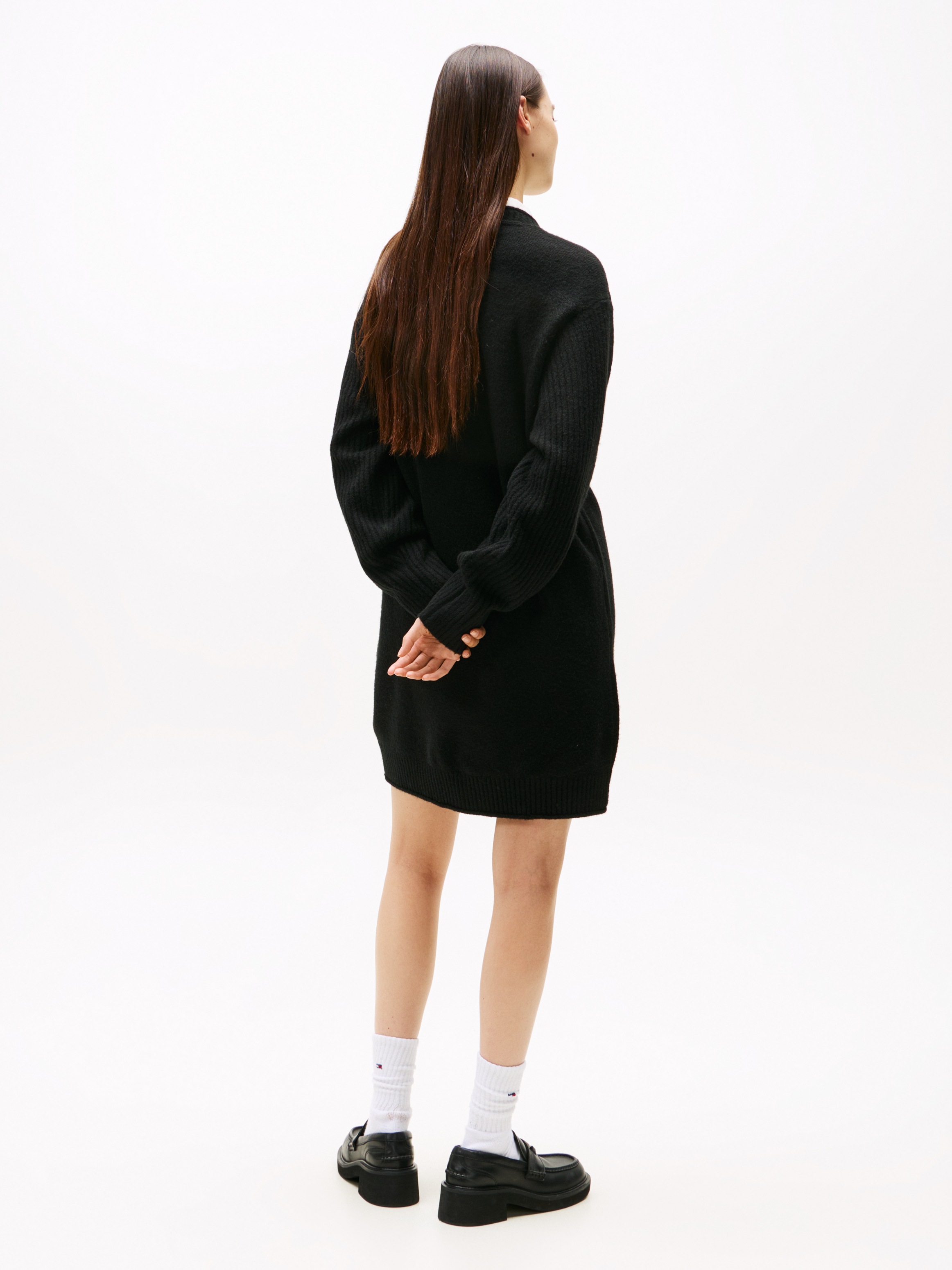 Tommy Jeans Strickkleid "TJW FLAG SWEATER DRESS EXT" günstig online kaufen