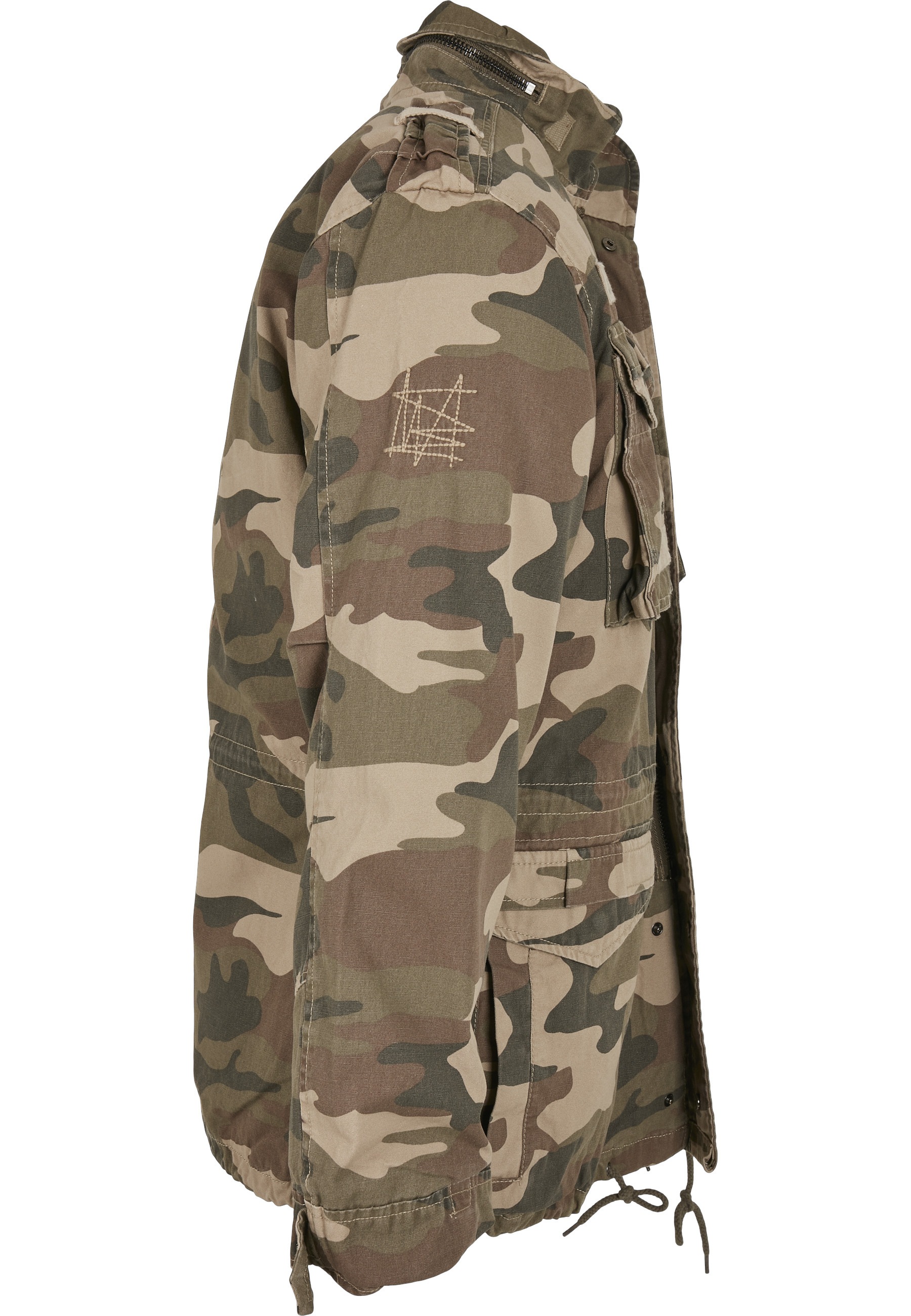 Brandit Winterjacke »Brandit Herren M-65 Giant Jacket« 1 Stk. tlg. ohne Kapuze