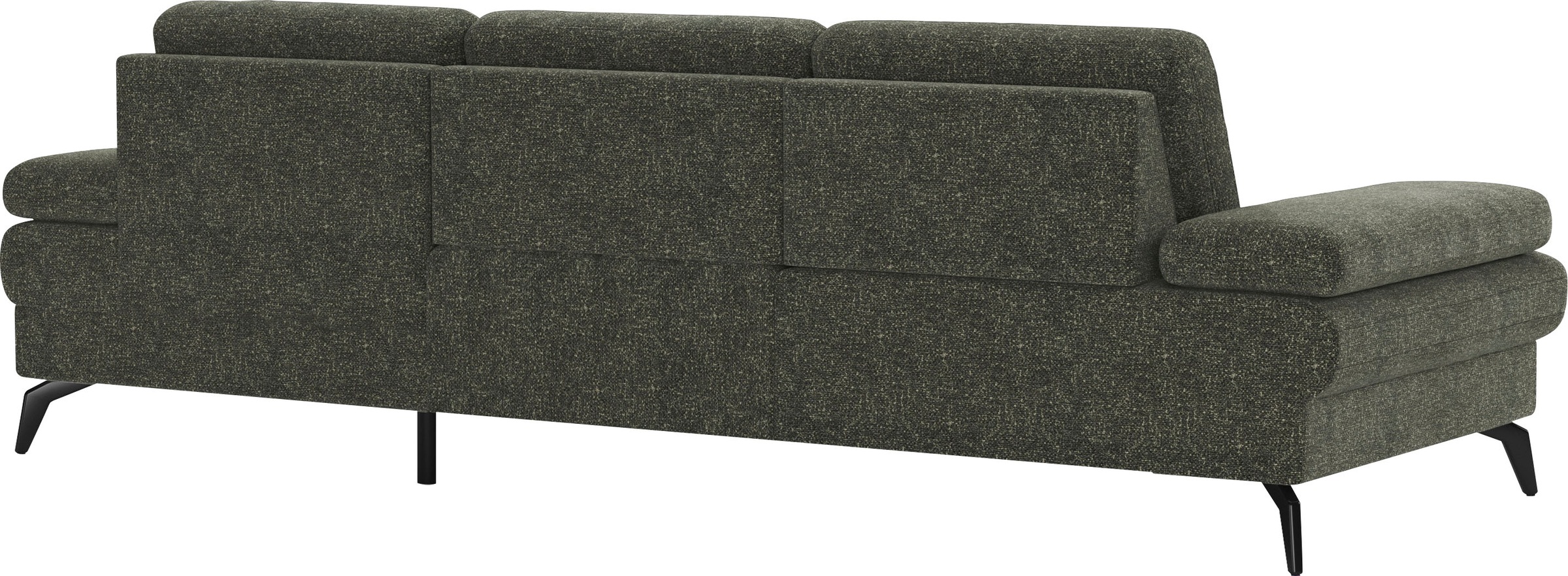 sit&more Ecksofa »Morris L-Form, inkl. Sitztiefenverstellung«, wahlweise mit Armteilverstellung, Bettfunktion & Bettkasten