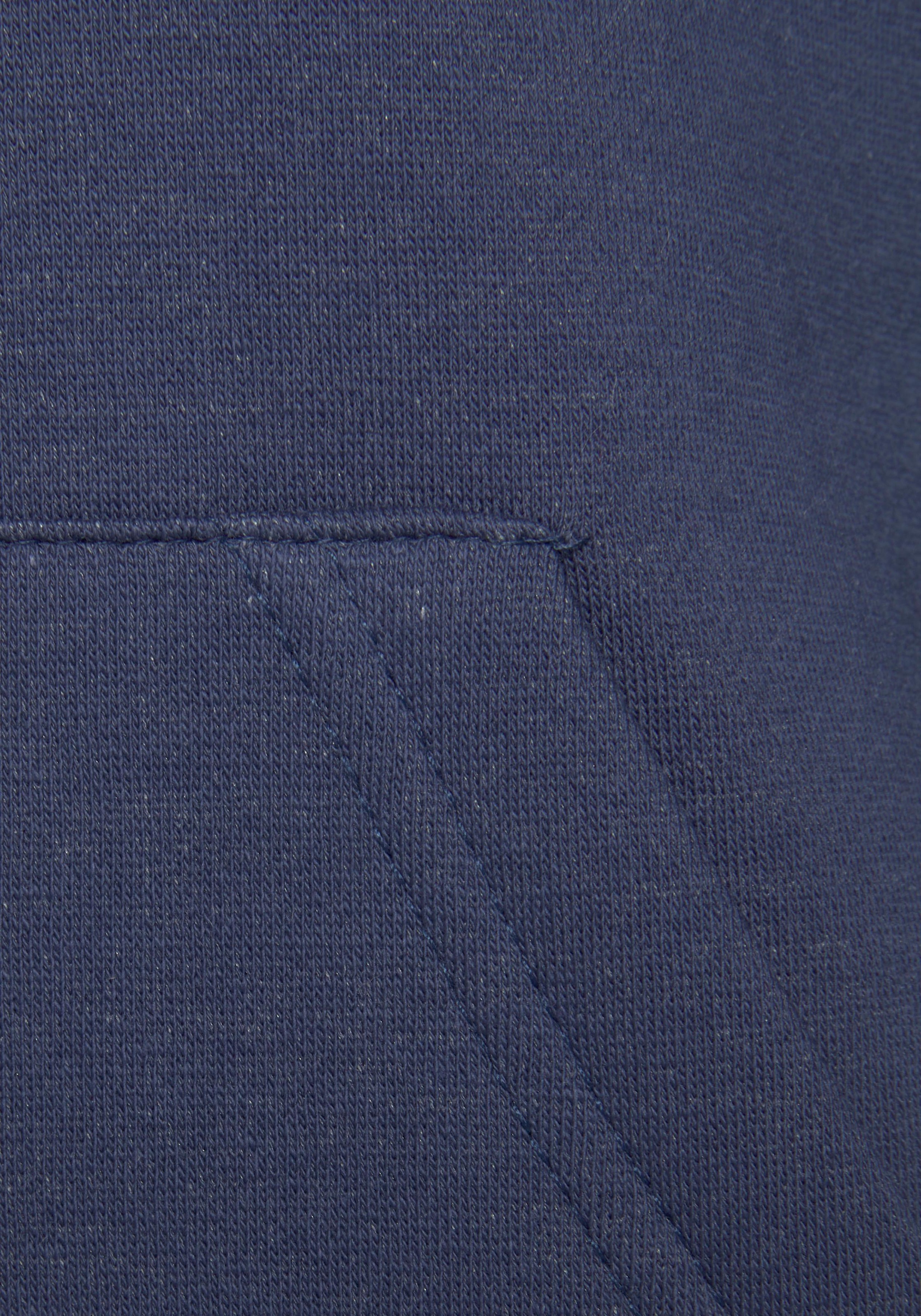 H.I.S Sweatjacke, mit Kontraststreifen, Loungeanzug