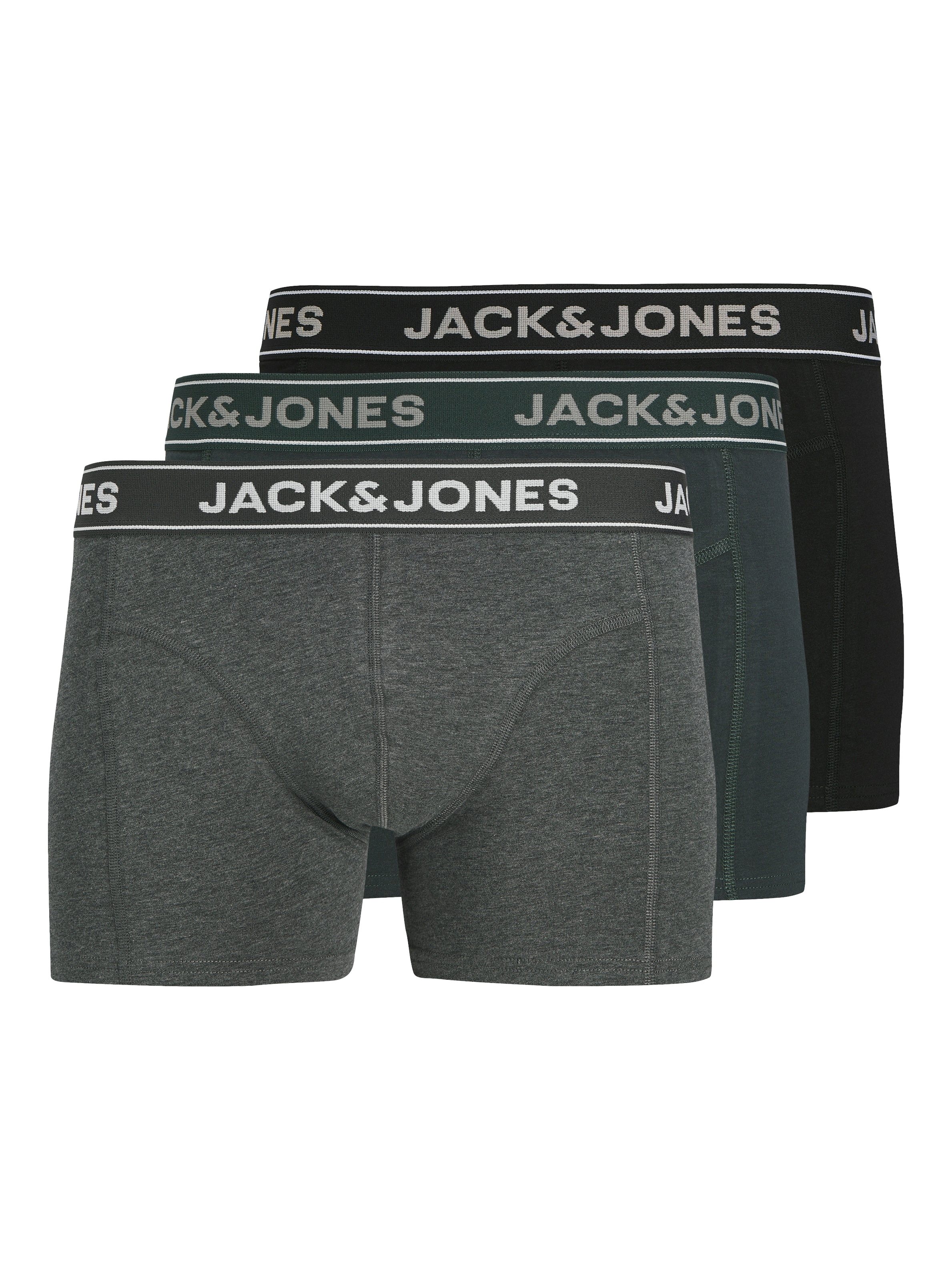 Jack & Jones Trunk "JACBLACK – Boxershorts mit Stretch, Jersey und mittlere günstig online kaufen