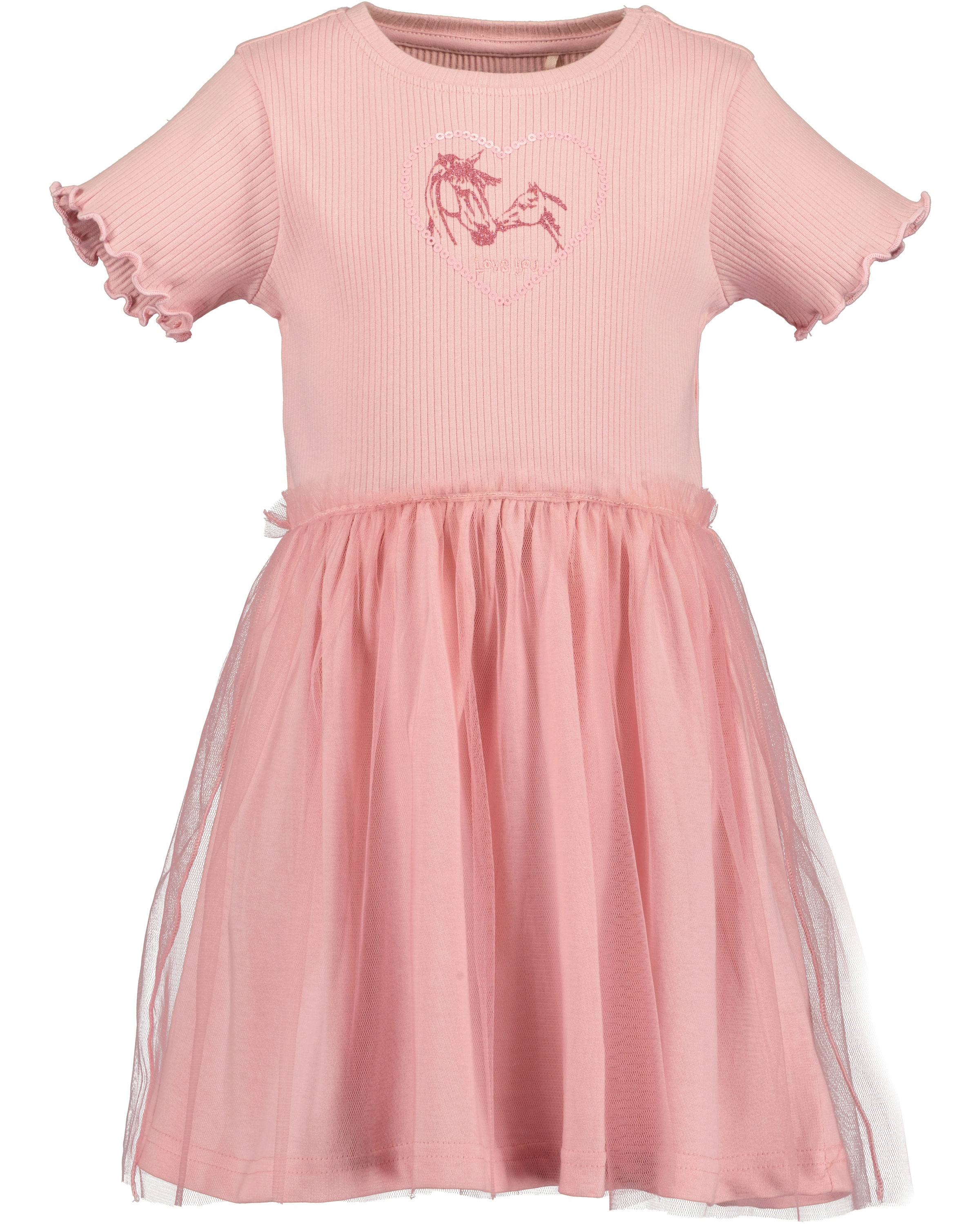 Blue Seven Jerseykleid "Mädchen Tüllkleid mit Pferd"