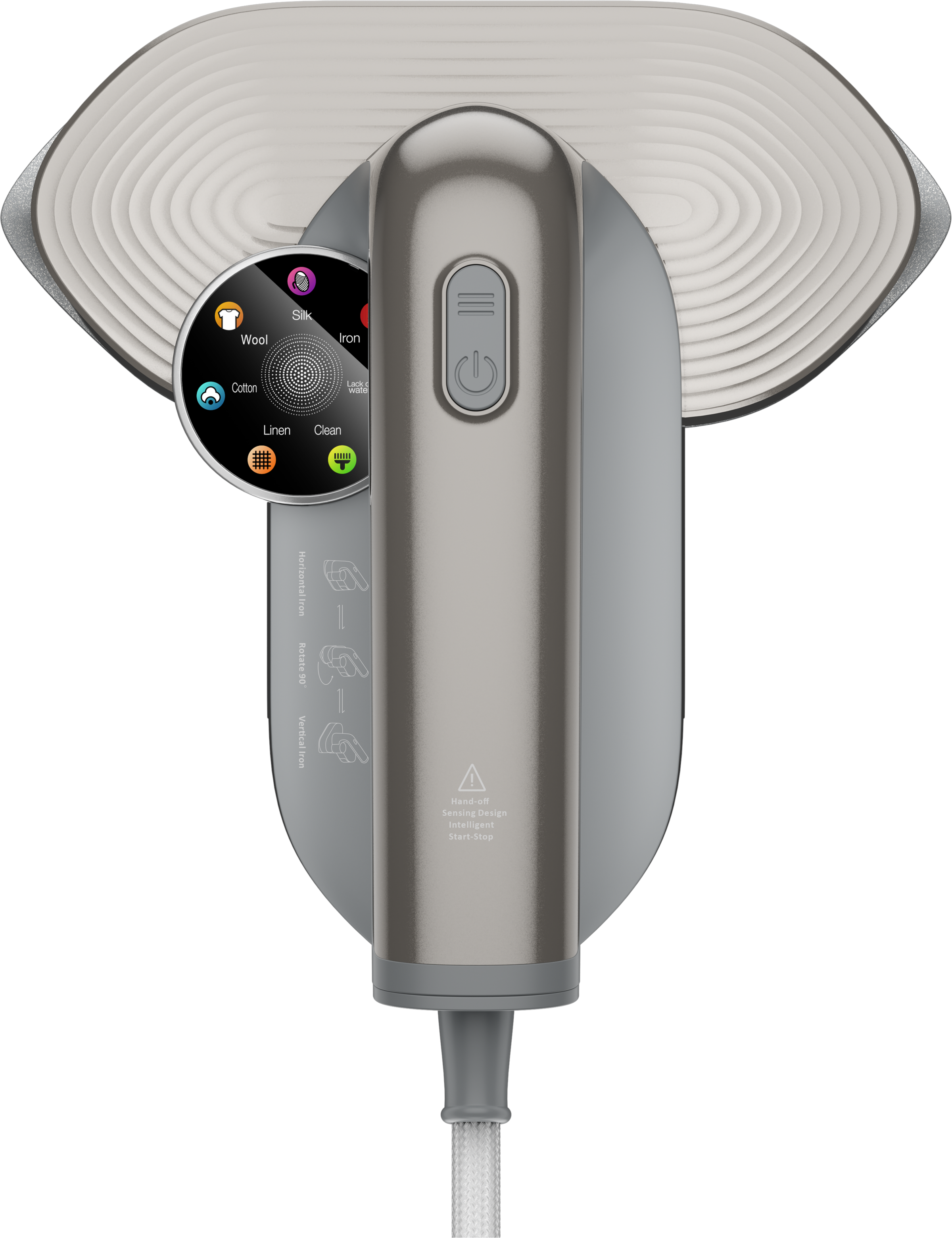 Dreame Dampfbügeleisen »Rotafly P7« 1200 W drehbare Bügelsohle, 5 Modi