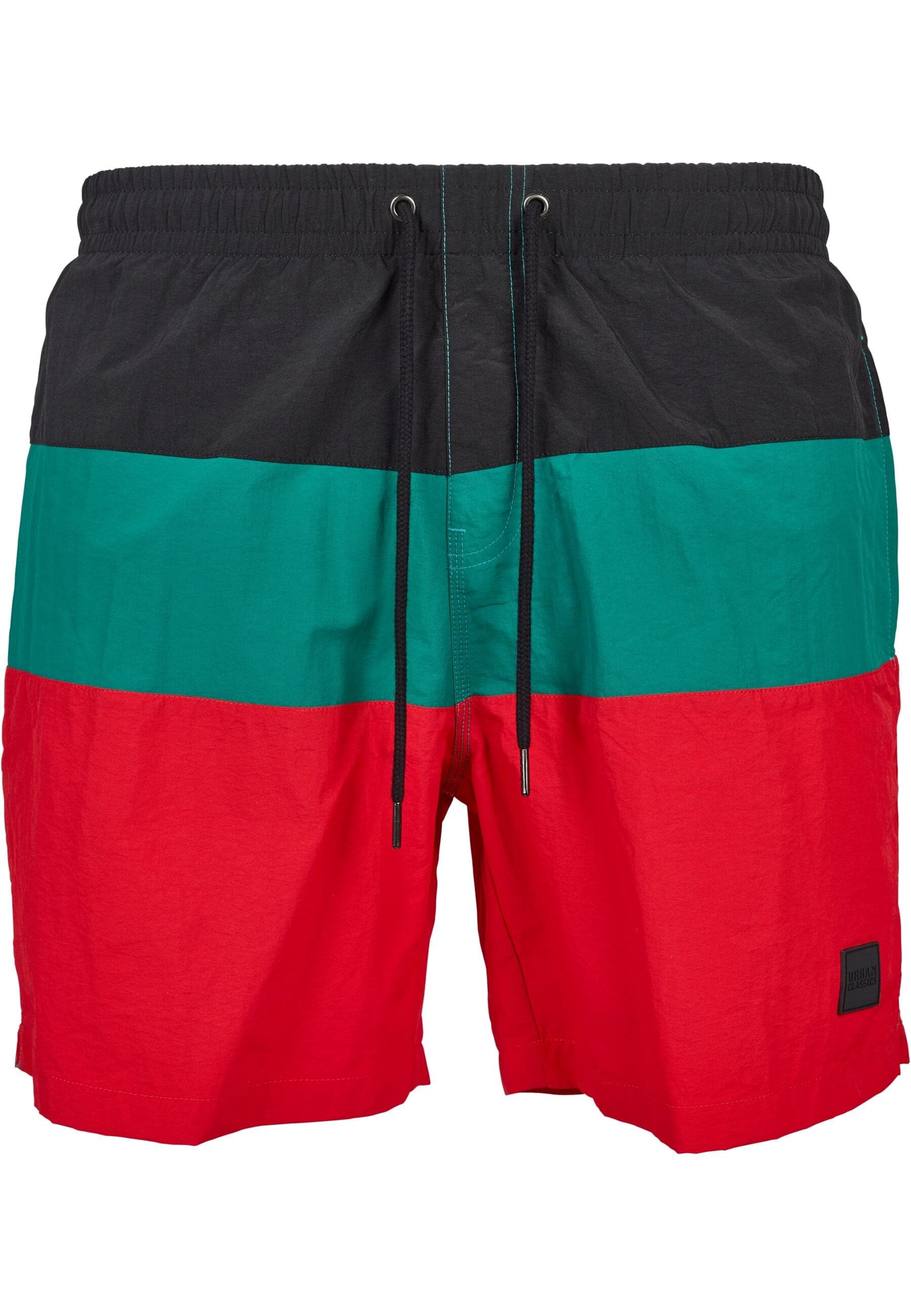 URBAN CLASSICS Badeshorts "Urban Classics Herren Color Block Swimshorts" günstig online kaufen