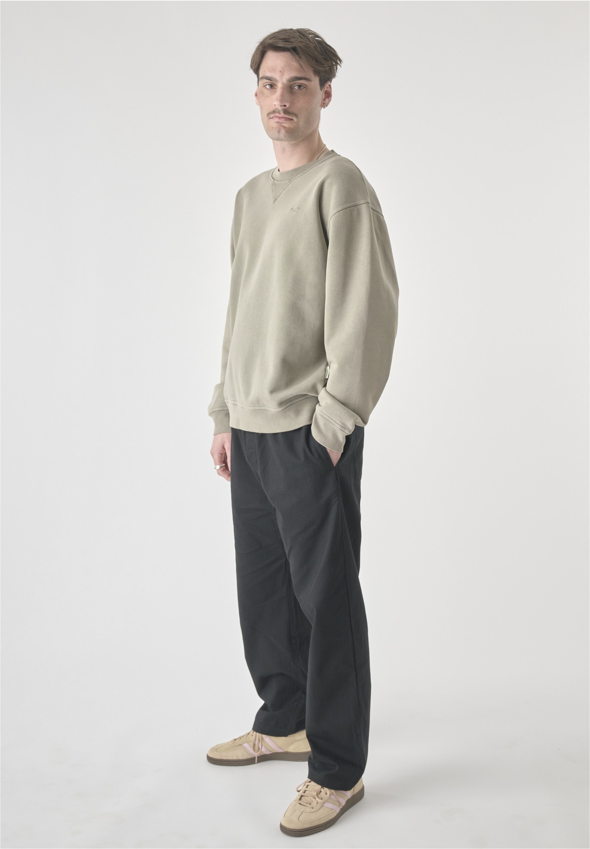 Cleptomanicx Sweatshirt "Ligull Washed", im lockeren Schnitt günstig online kaufen
