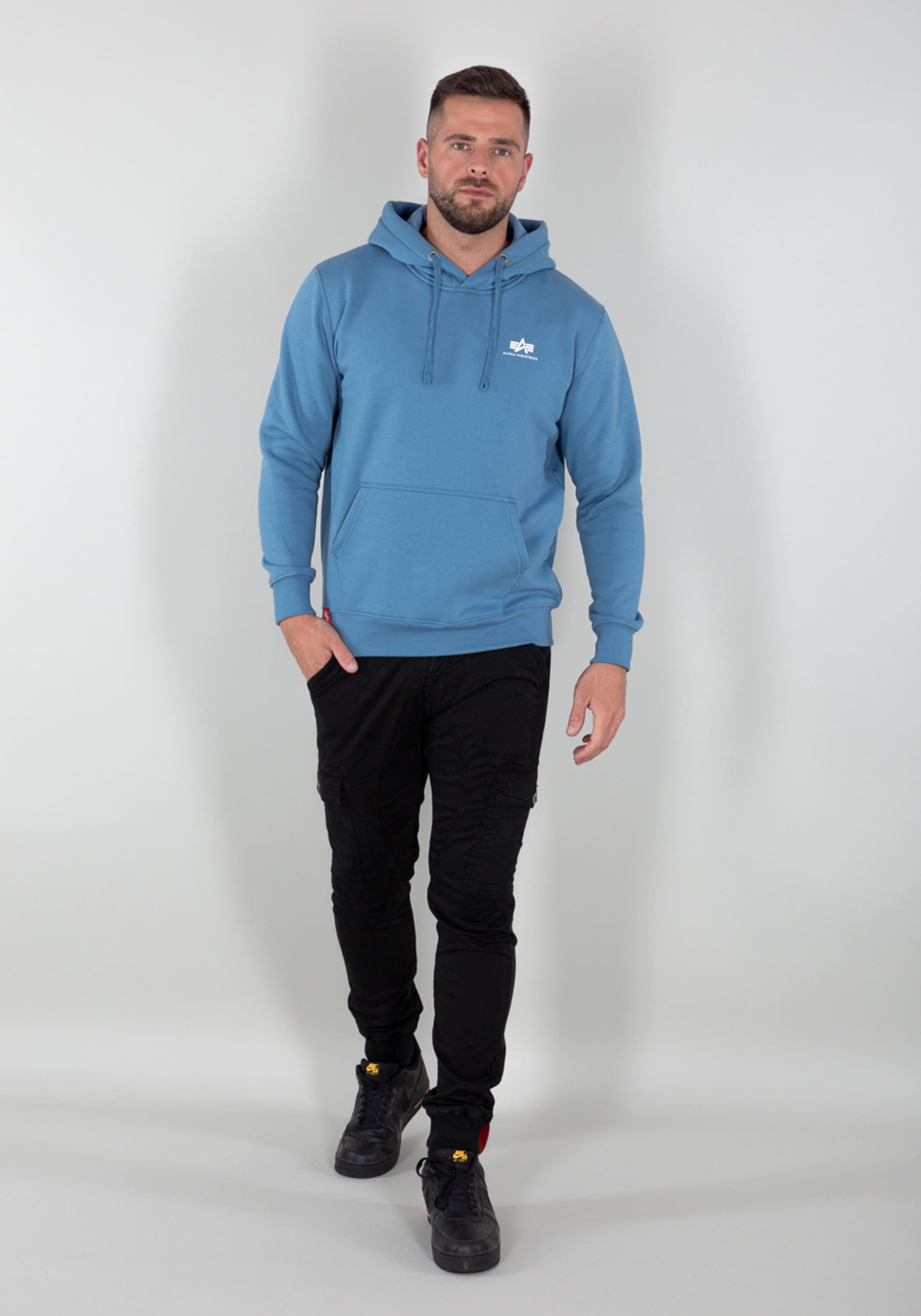 Alpha Industries Hoodie "Alpha Industries Men - Hoodies Basic Hoodie Small Logo"