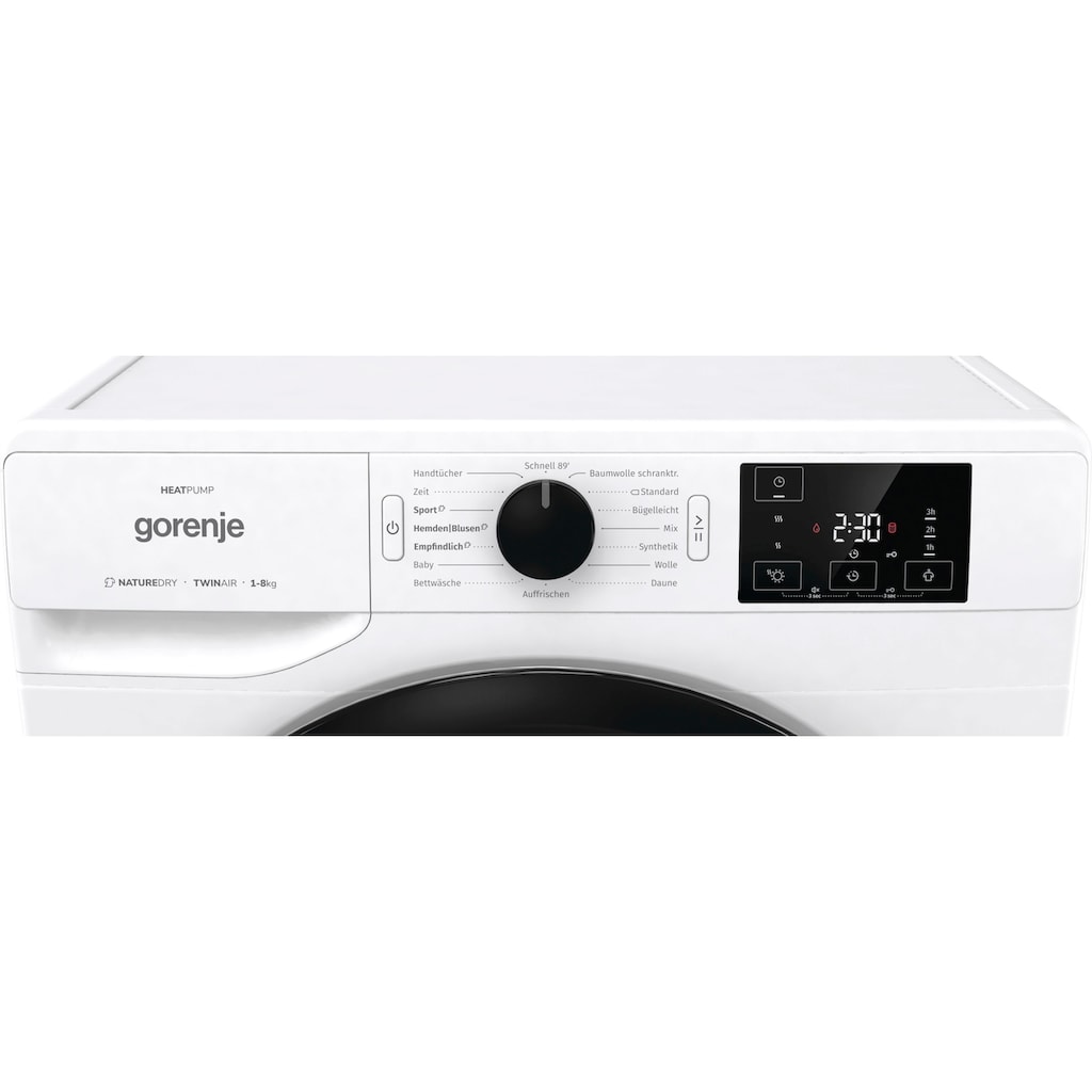 GORENJE Wärmepumpentrockner »DNE 83/GN«, 8 kg