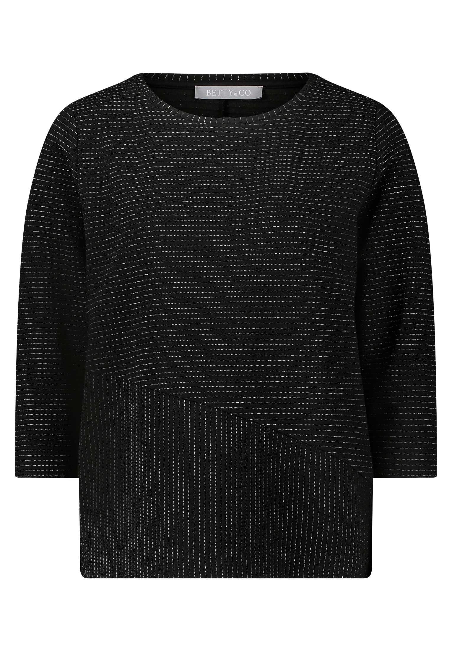 Betty&Co Sweatshirt »Betty & Co Damen Sweatpullover mit Lurexfaden«, Material