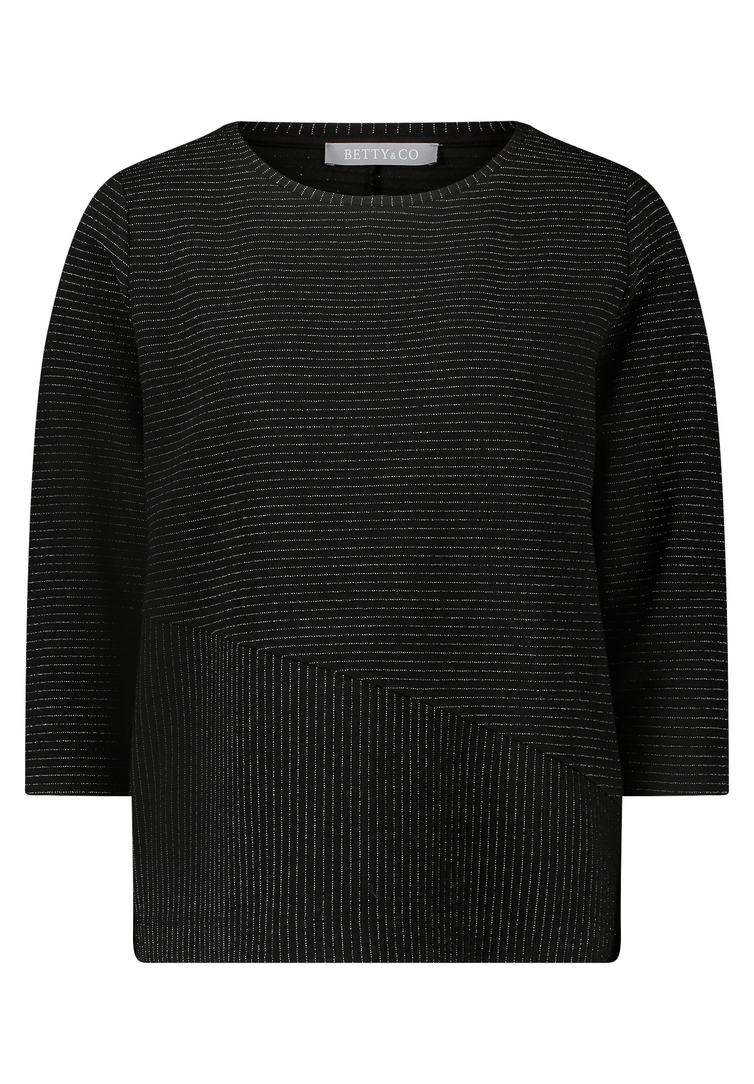 Betty&Co Sweatshirt "Betty & Co Damen Sweatpullover mit Lurexfaden", Materi günstig online kaufen