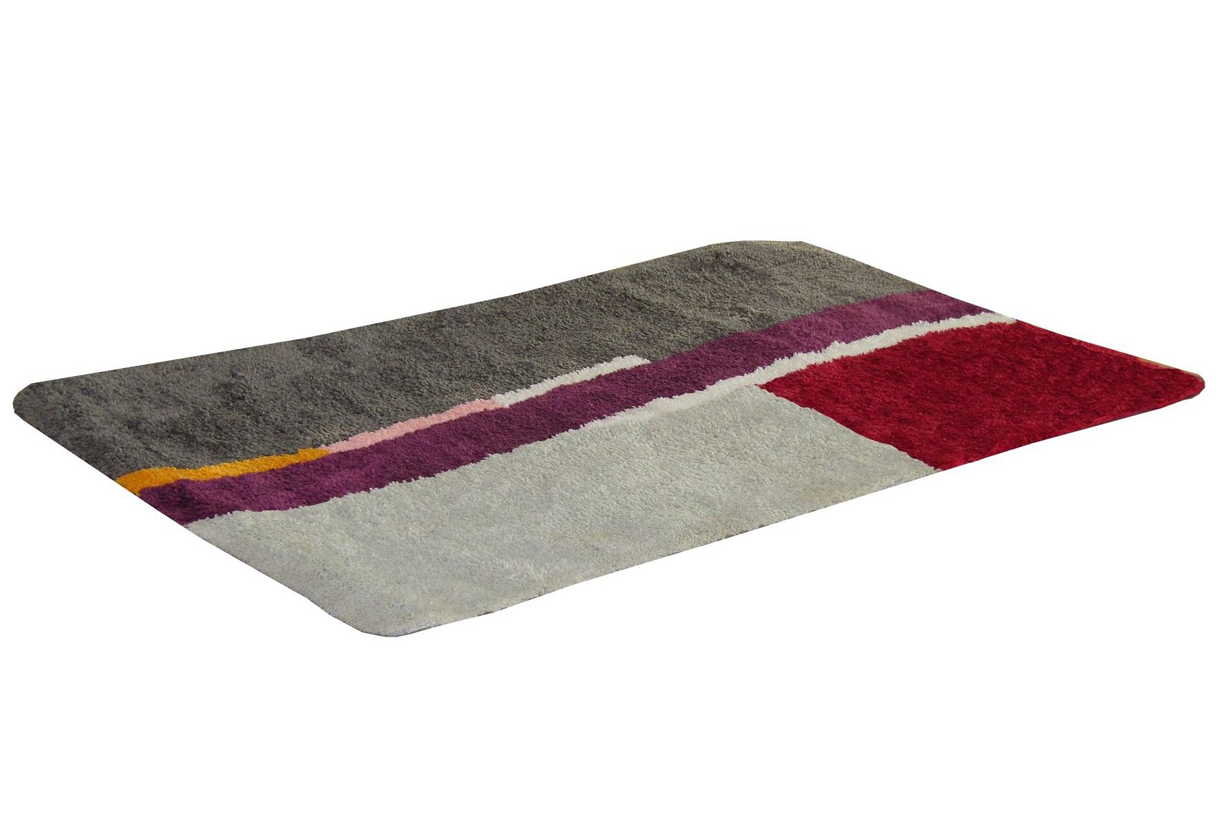 KiNZLER Badematte "Gingelom, Badvorleger, Badezimmer Teppich" Höhe 20 mm rutschhemmend beschichtet fußbodenheizungsgeeignet Badteppich, modernes Design