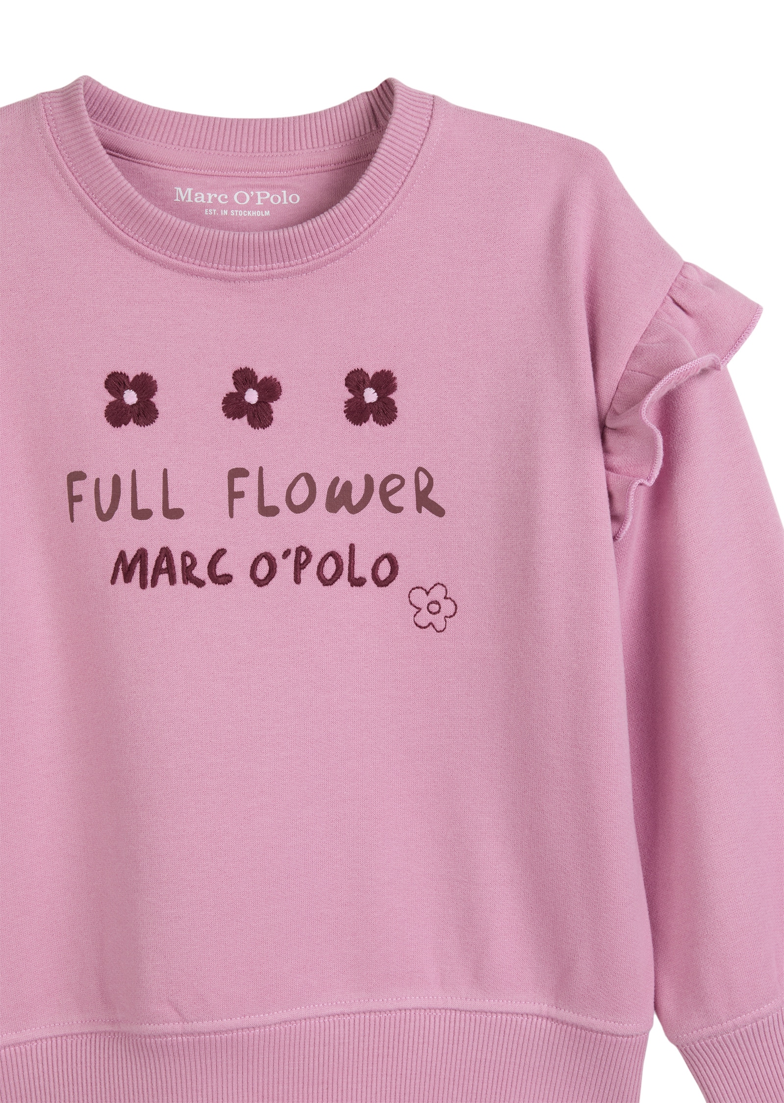 Marc O'Polo Sweatshirt »mit Rüschen-Details«