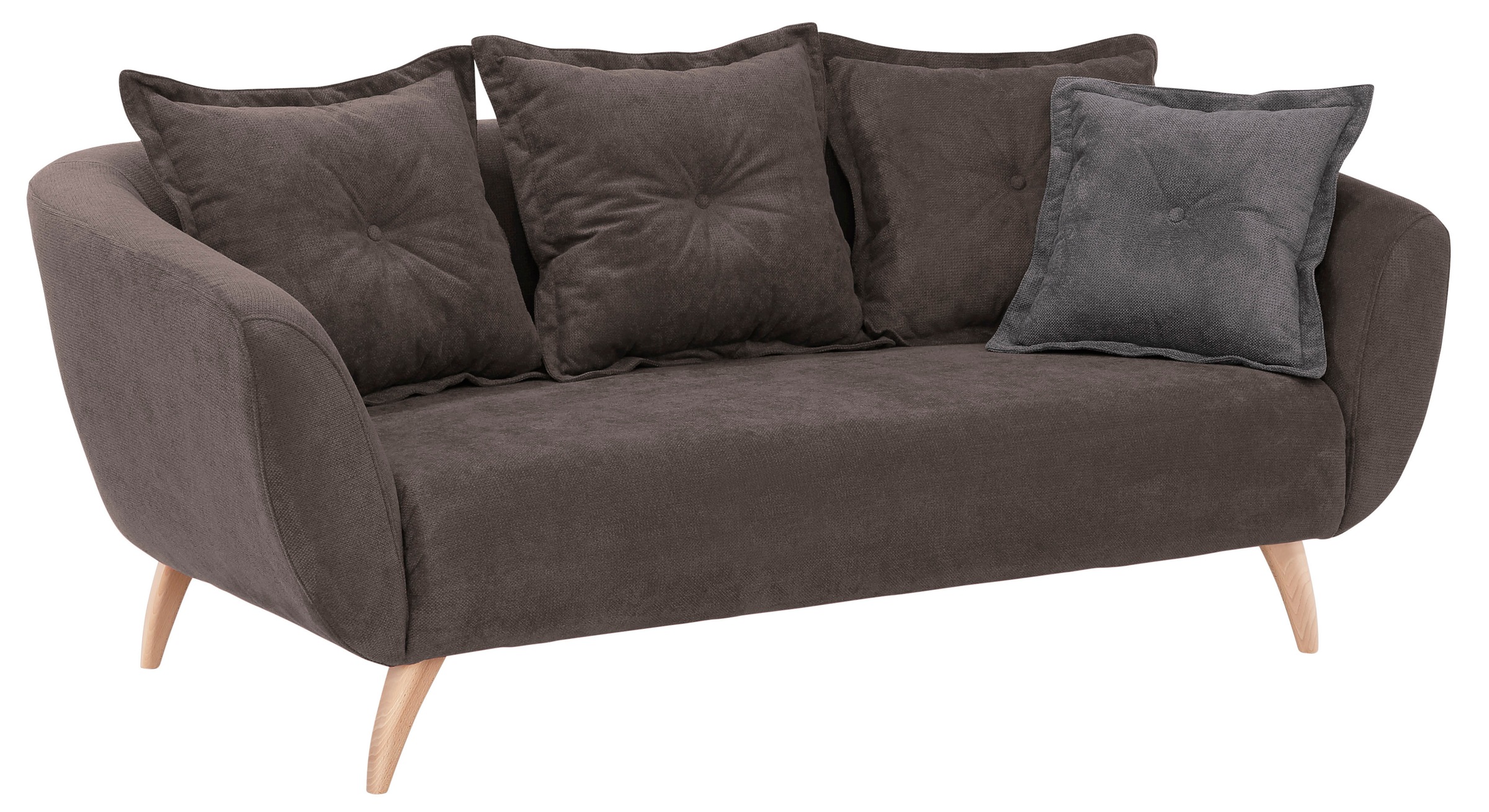 Thumbnail - Home affaire 2,5-Sitzer "Baggio modern und romantisches Design, bequem", Zierkissen inklusive