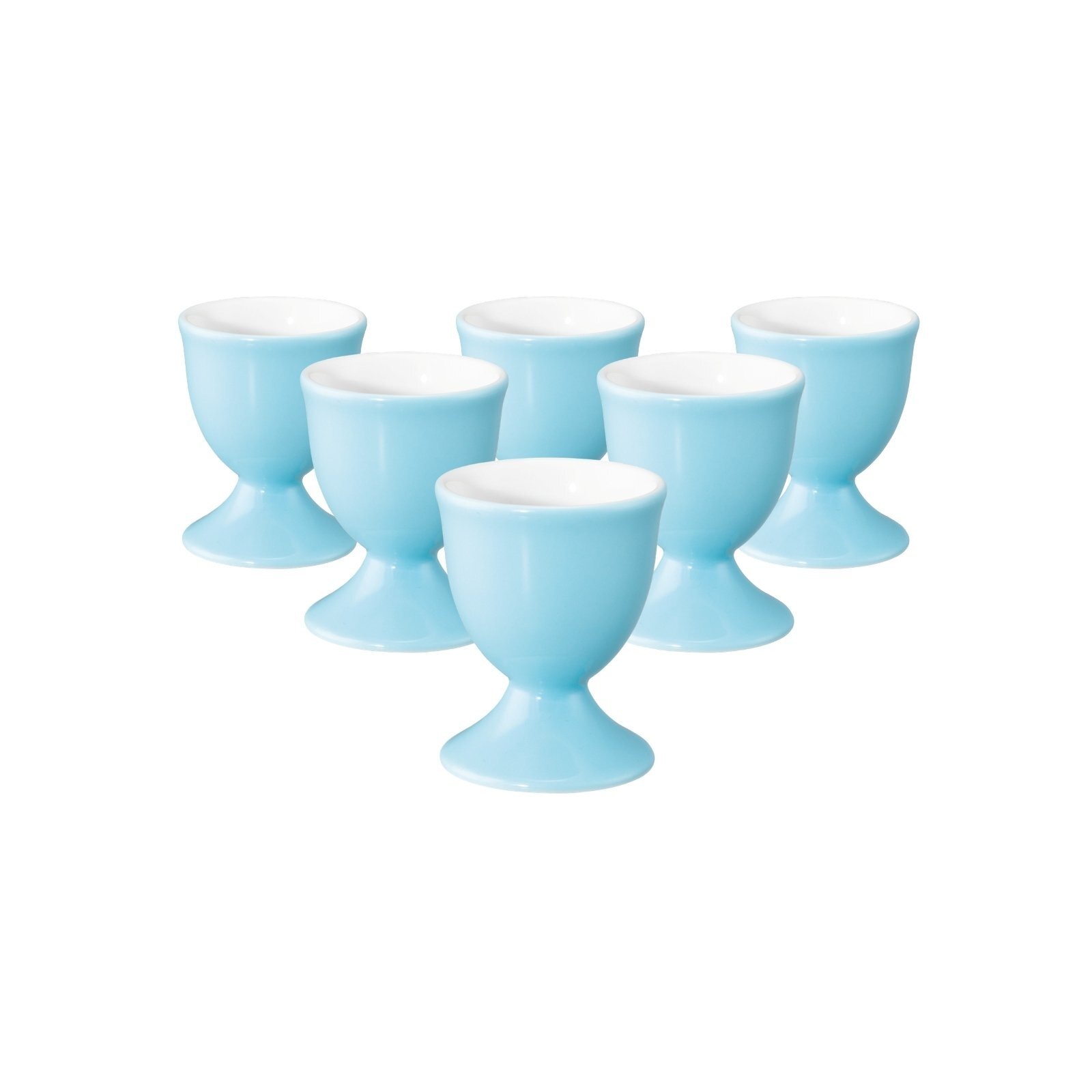 Seltmann Weiden Eierbecher "Eierbecher Liberty Pure Colors ø 4,9 cm 6er Set" Spülmaschinenfest, Mikrowellensicher, Ofenfest
