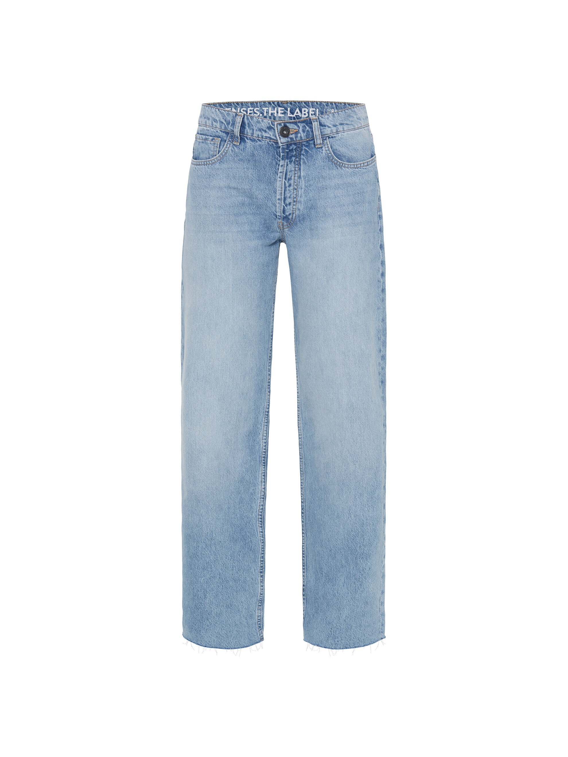 SENSES.THE LABEL Weite Jeans mit hoher Leibhöhe