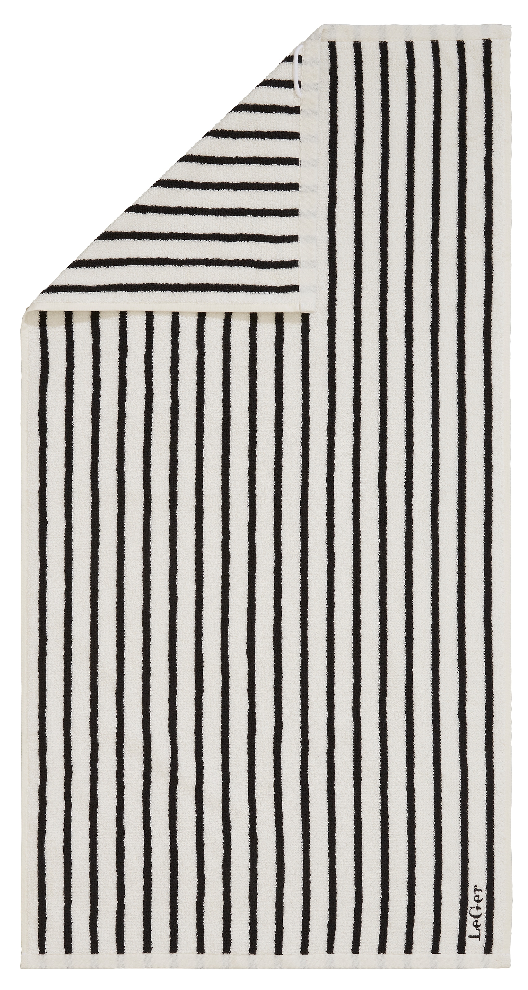 LeGer Home by Lena Gercke Handtuch Set »Tamsin, Duschtücher, Handtücher, Gästetücher, Premium 500 gr/m²«, Set, 6 tlg., Frottier, Handtücher mit Logostikerei, 100% Baumwolle, gestreift, weich