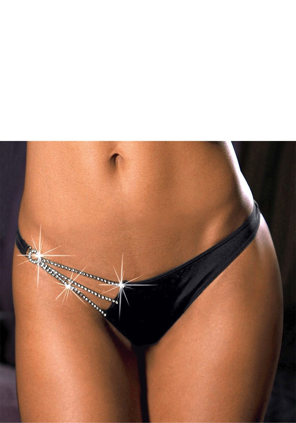 LASCANA String mit glänzenden Strass-Steinchen | kaufen online BAUR