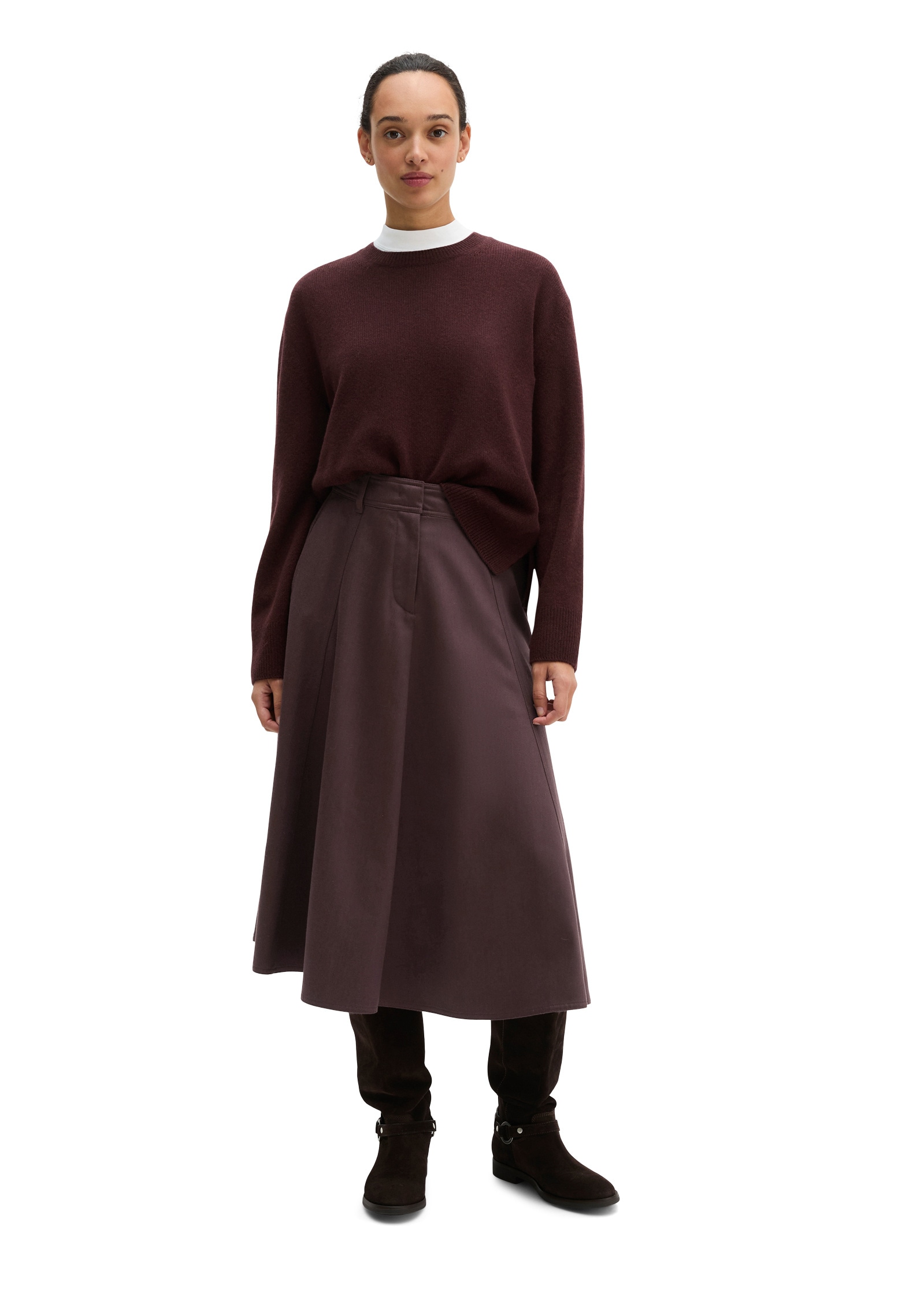 Marc O'Polo Webrock »aus fließendem Lyocell-Baumwoll-Twill«