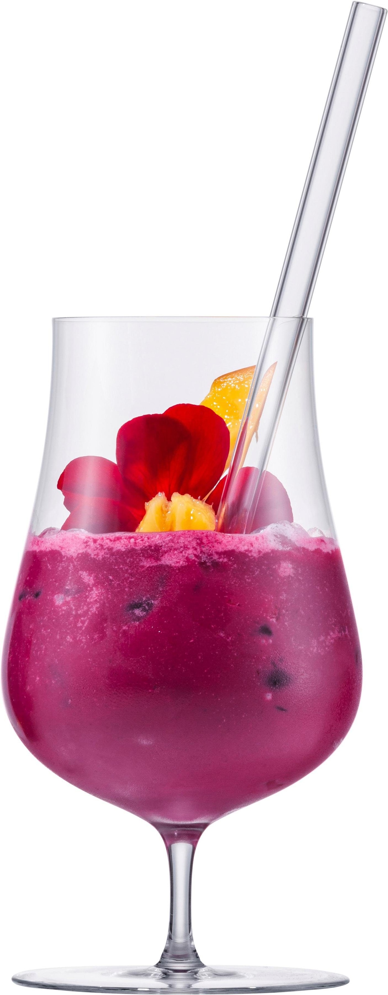 Eisch Germany Trinkhalme »Gentelman«, (Set, 8 tlg.), Kristallglas