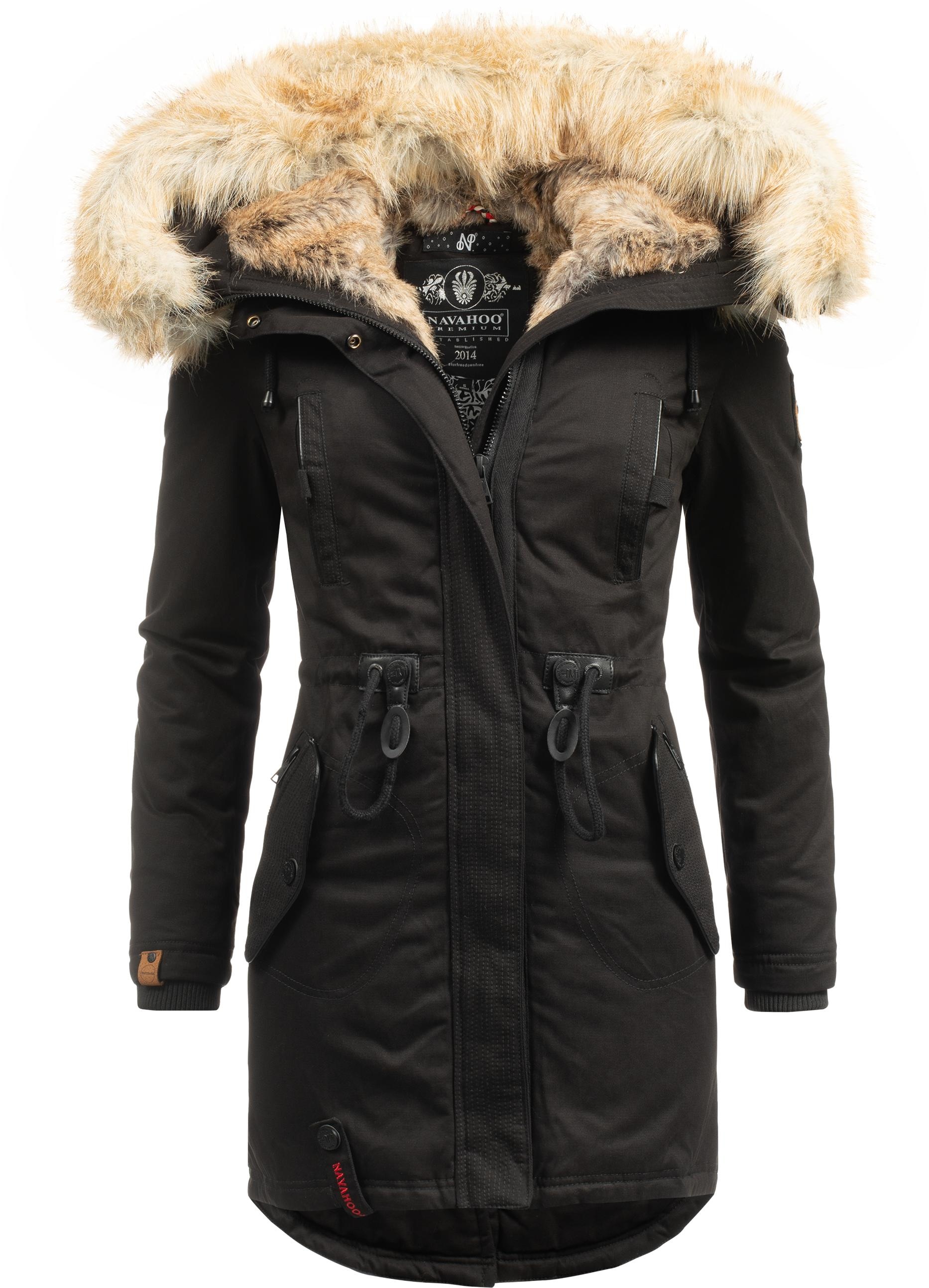 Navahoo Wintermantel »Bombii« madingas Damen W...