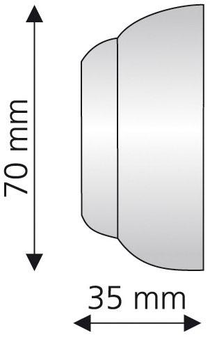 Liedeco Wandträger »Thüringen«, (1 St.), für Gardinenstangen Ø 28 mm kaufen  | BAUR