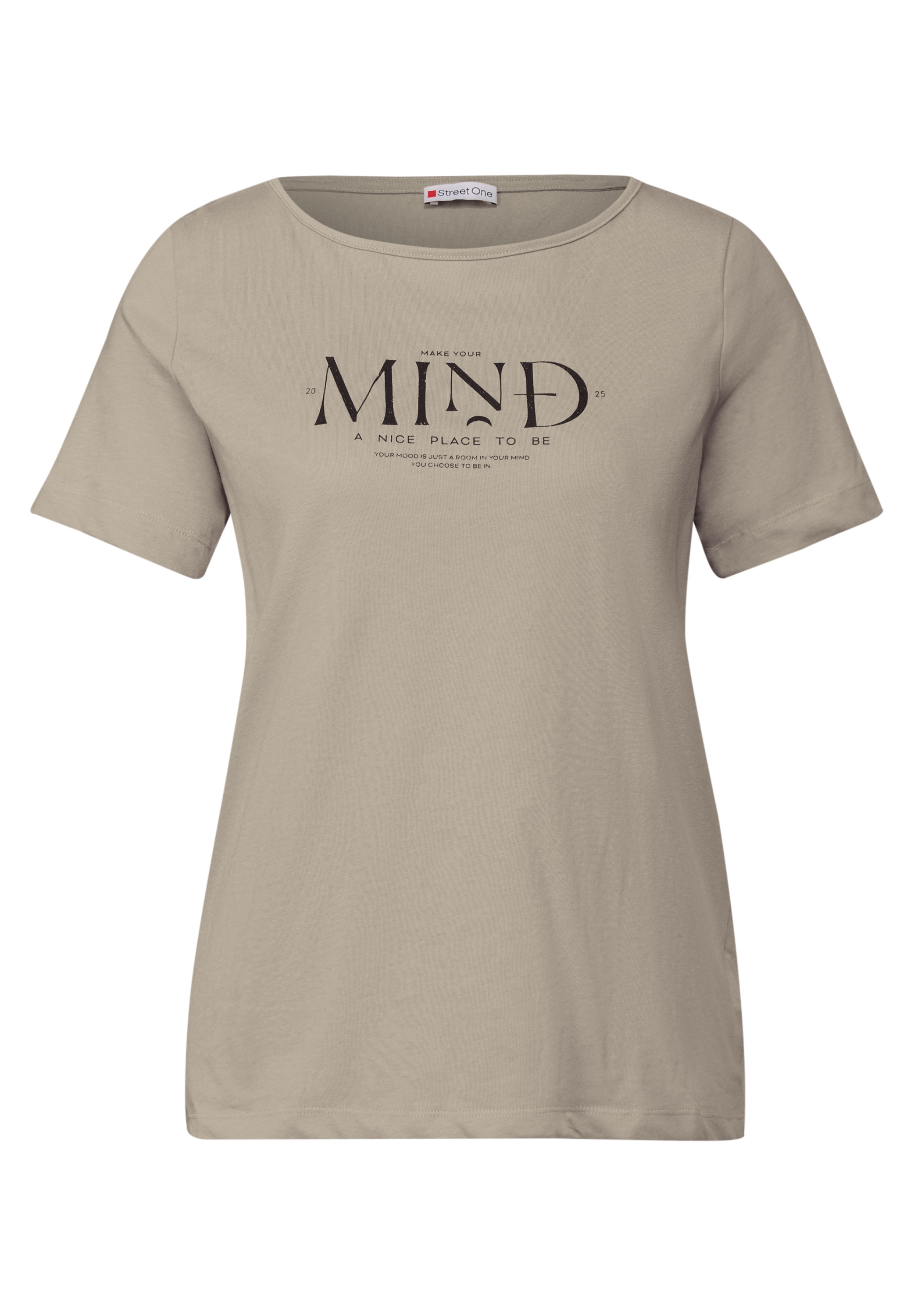 STREET ONE T-Shirt, mit Rundhalsausschnitt