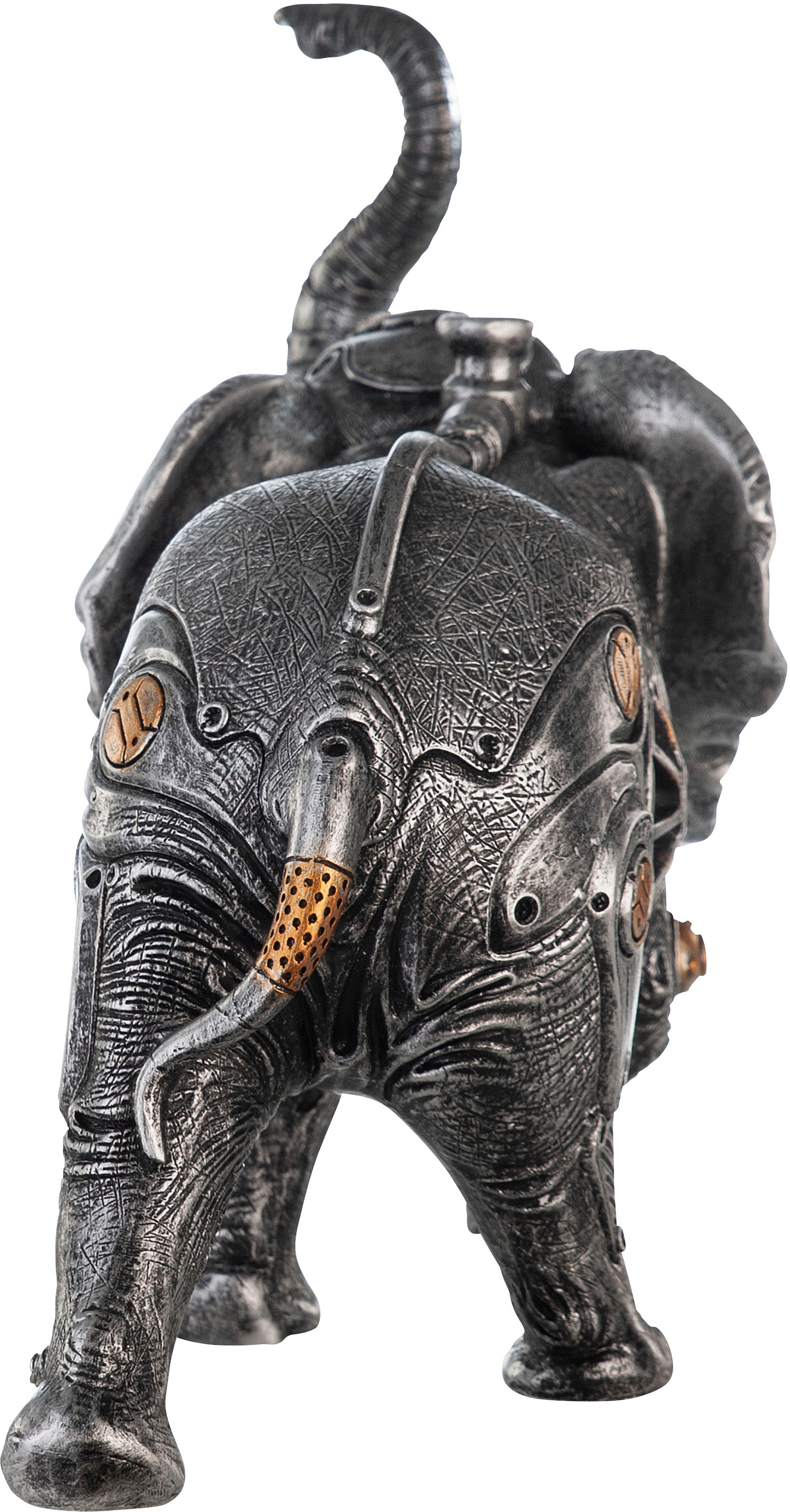Casablanca by Gilde Tierfigur »Skulptur Steampunk Elephant«, mit kupferfarbenen Elementen