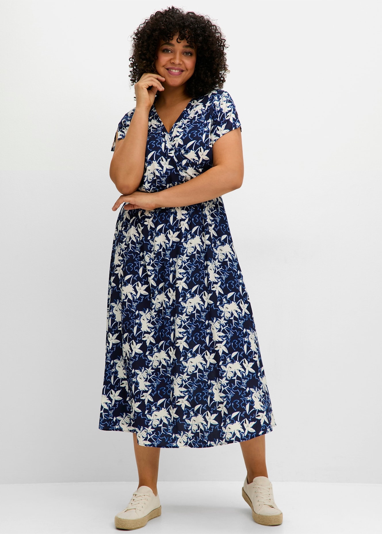 Sheego Druckkleid "Druckkleid" günstig online kaufen
