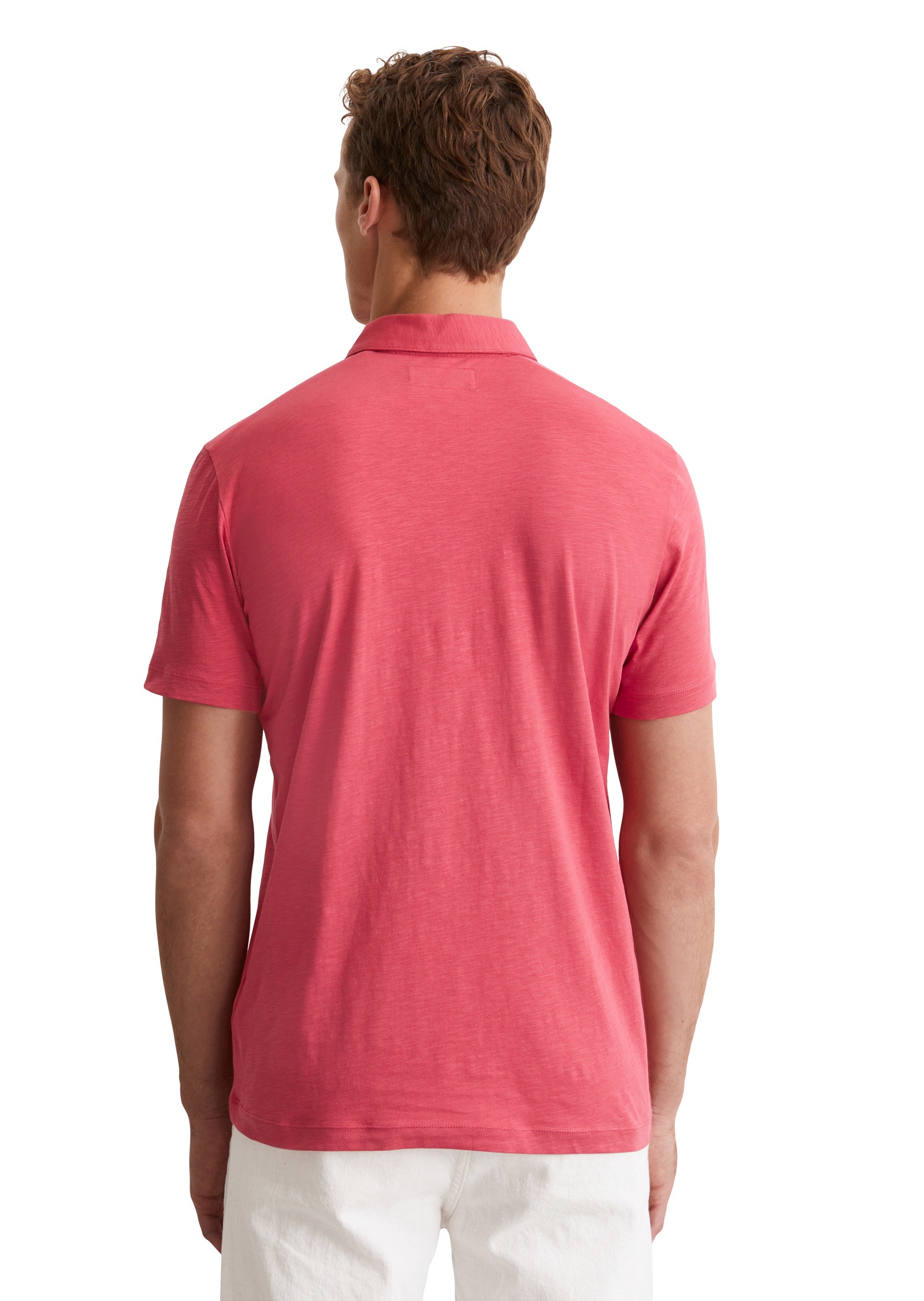 Marc O'Polo Poloshirt »in softer Slub-Jersey-Qualität«