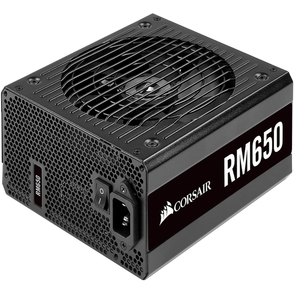 Corsair PC-Netzteil »RM650 80 PLUS Gold Fully Modular ATX Power Supply«, (1 St.)