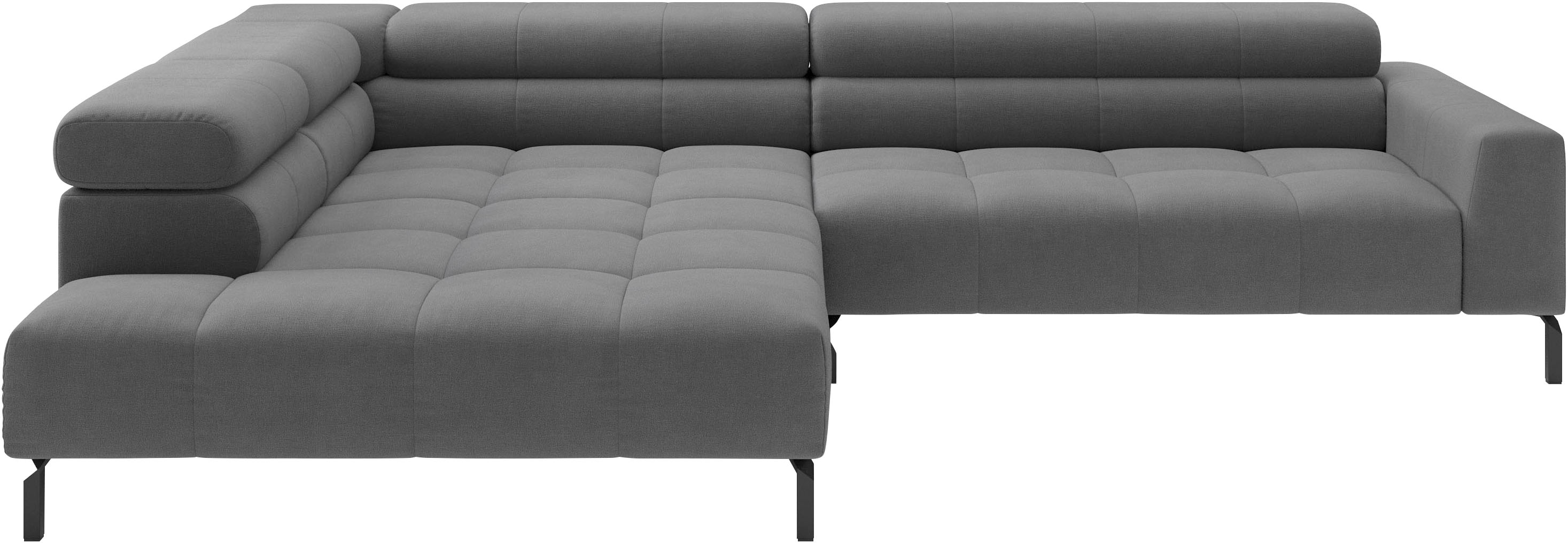Home affaire Ecksofa "Claya, 311 cm breit, L-Form, inkl. Kopfteilverstellung" wahlweise elektrischer Sitzvorzug